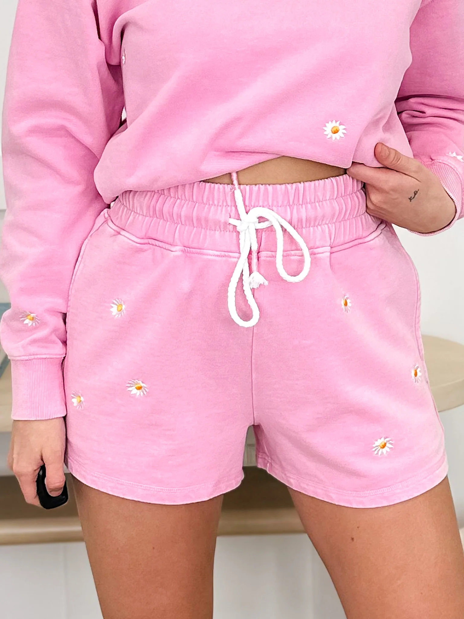 Let it Shine High-Rise Cotton Avery Mae Shorts - Multiple Colors - Image 3