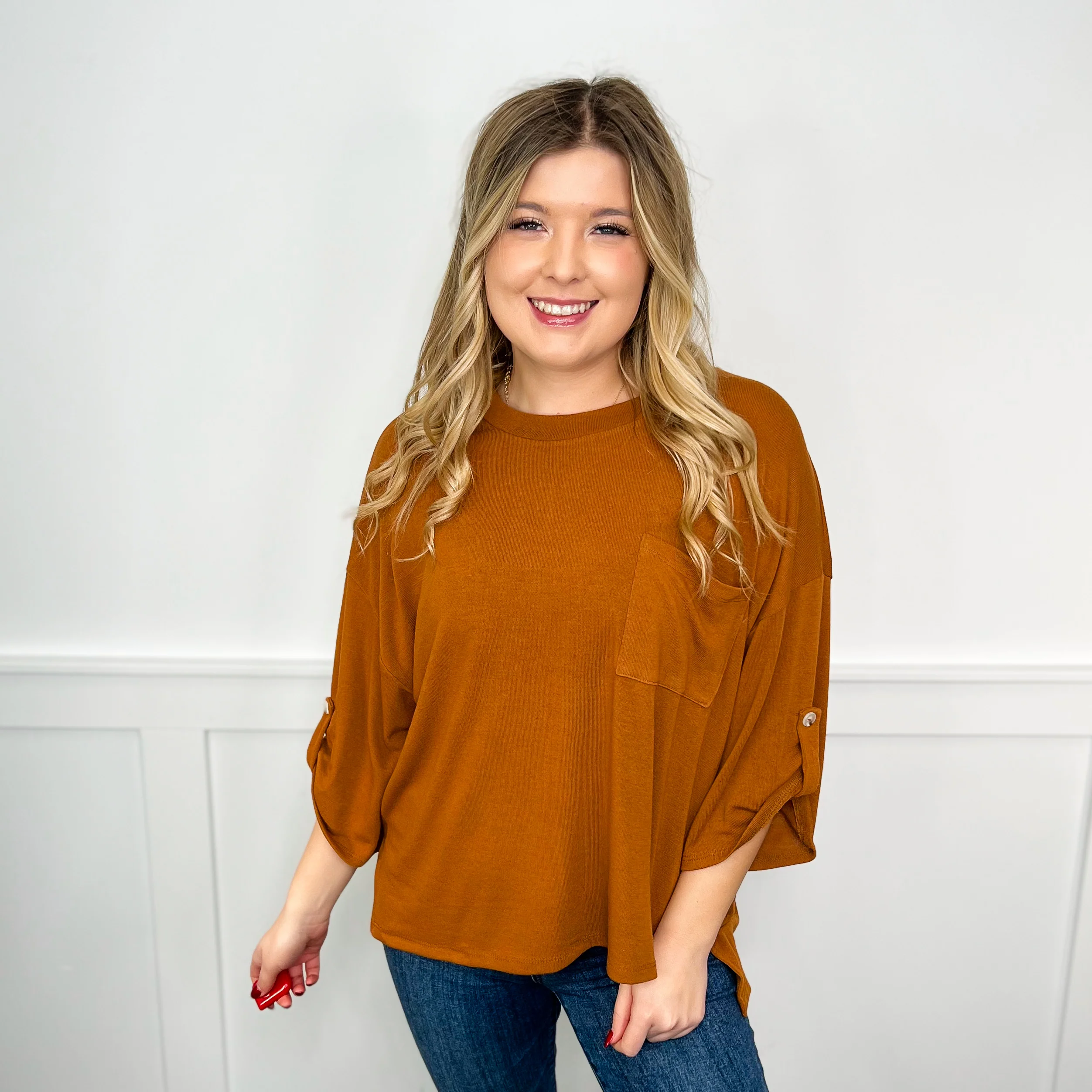 Let's Pretend 3/4 Sleeve Avery Mae Top - 8 colors! - Image 4