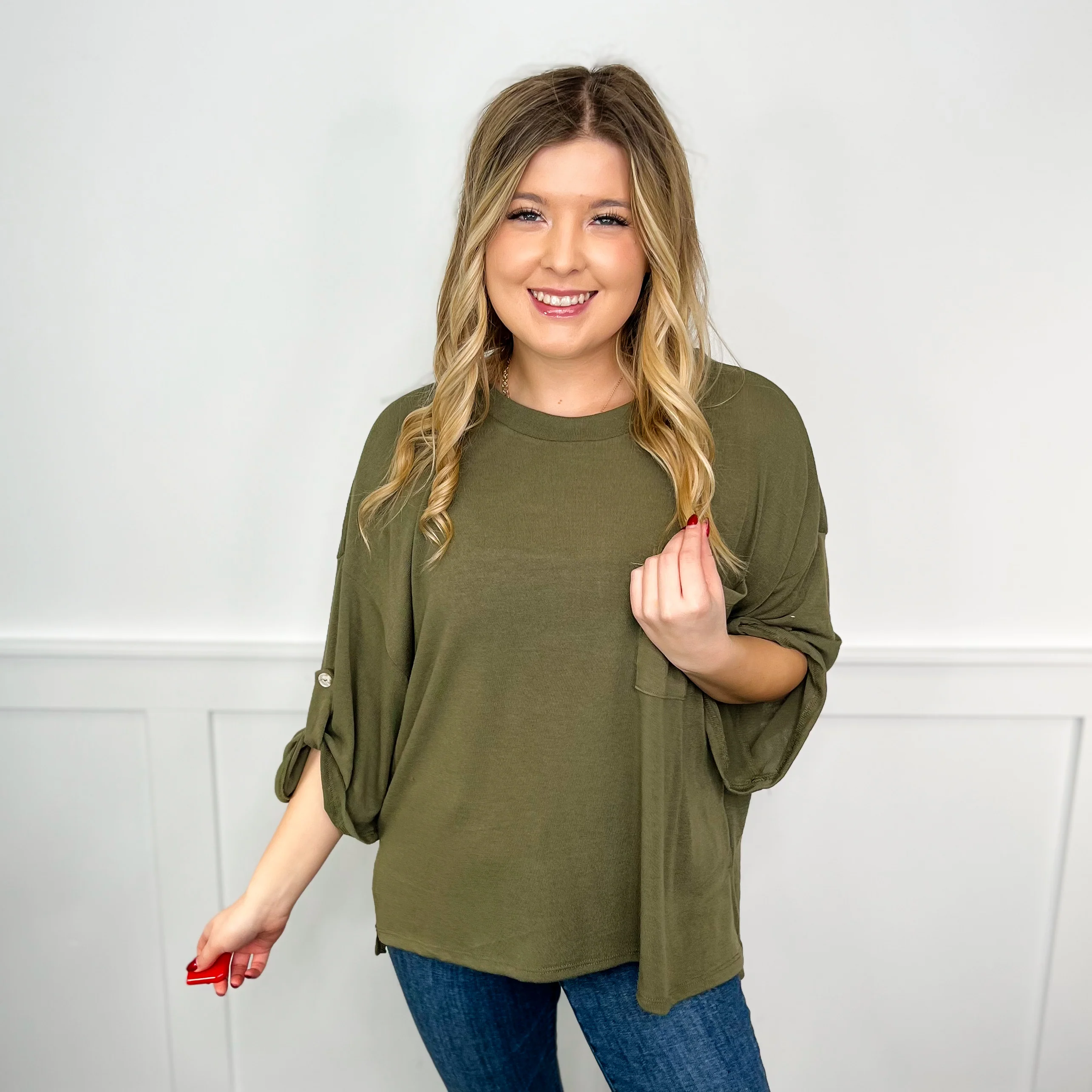 Let's Pretend 3/4 Sleeve Avery Mae Top - 8 colors! - Image 7