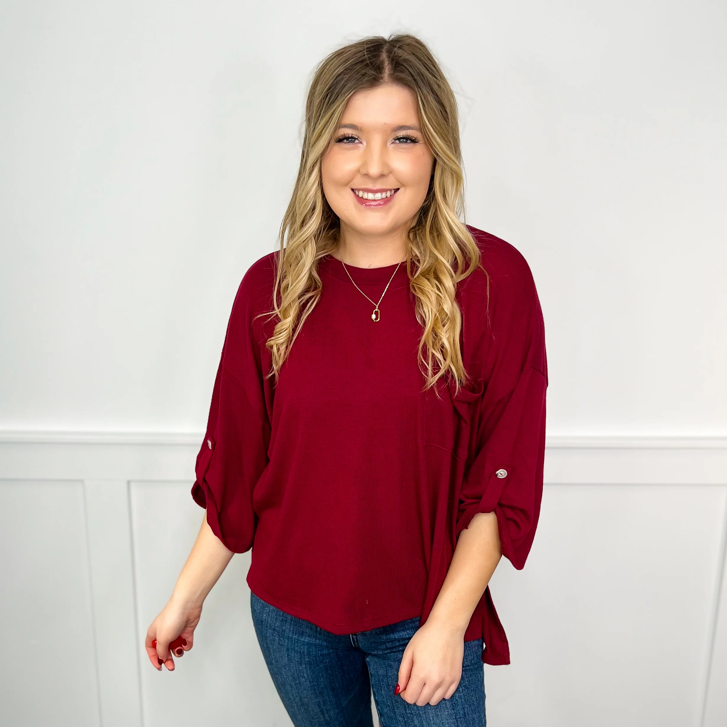 Let's Pretend 3/4 Sleeve Avery Mae Top - 8 colors! - Image 8