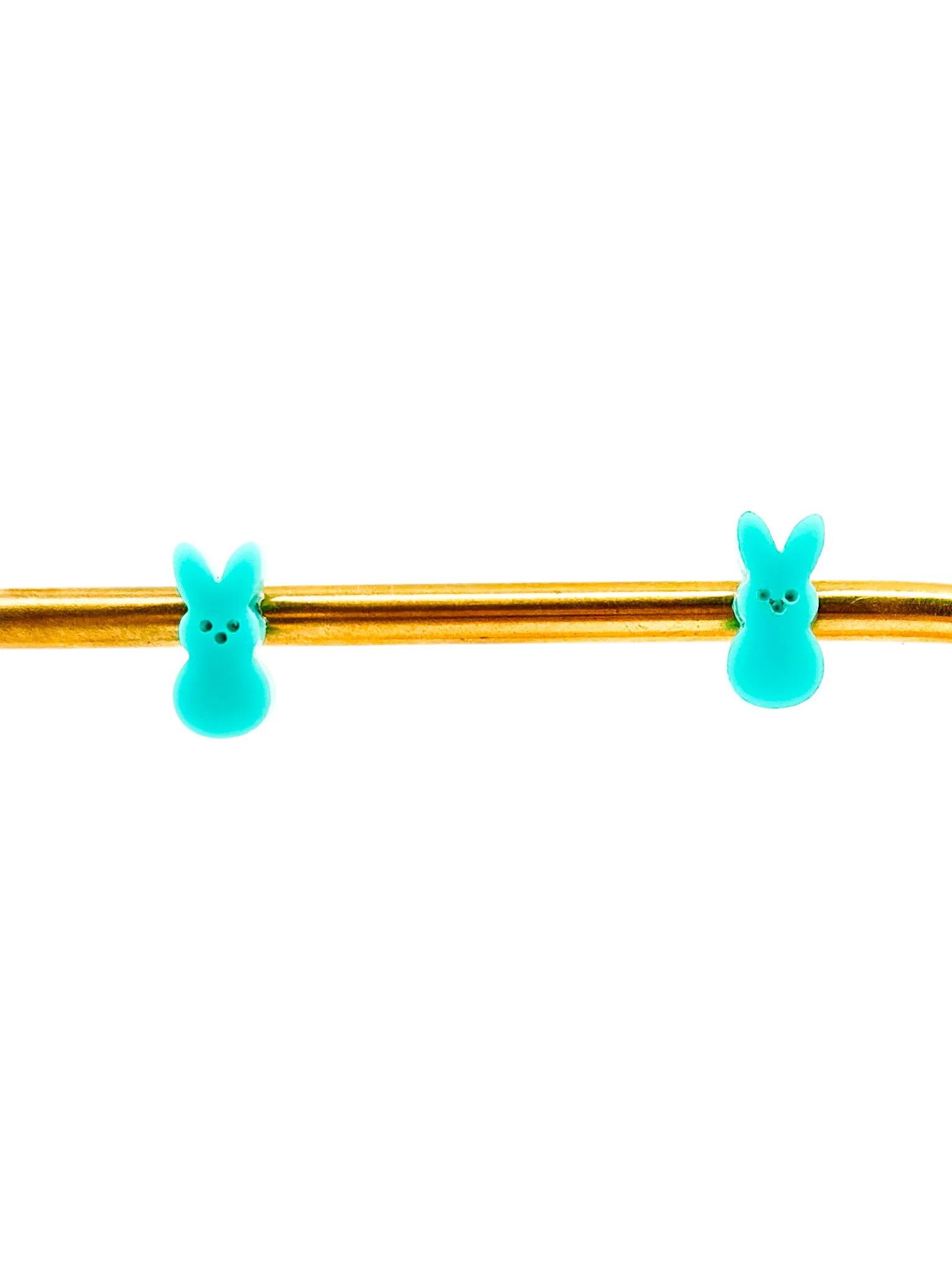 Life Love & Peeps Acrylic Stud Earrings - Multiple Colors - Image 2