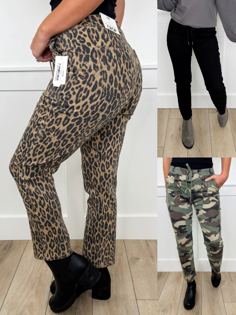 YMI Liv High-Rise Cropped Slim Fit Jeans - 3 options! (Pull On, Non Distressed) - Image 12