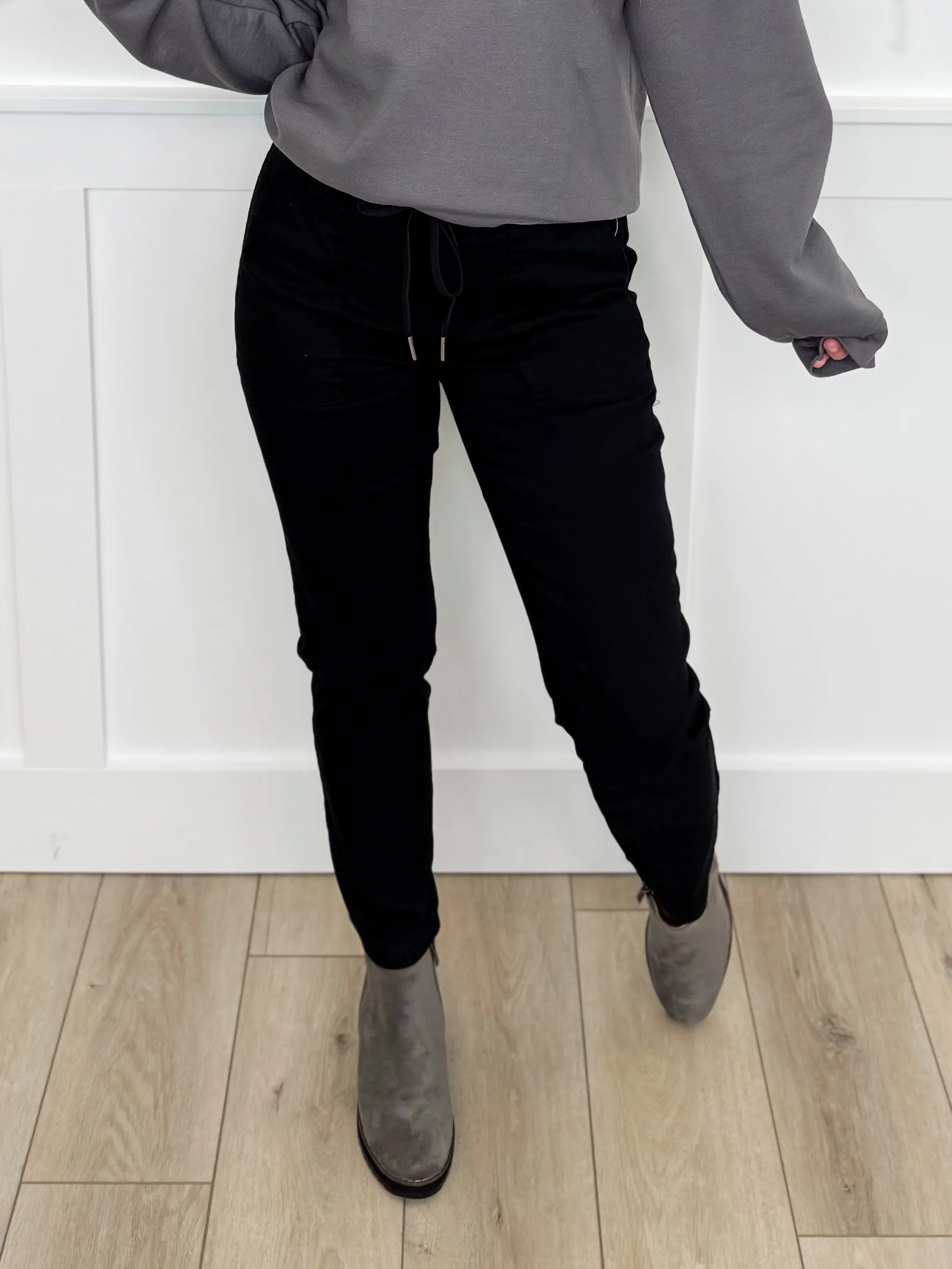 YMI Liv High-Rise Cropped Slim Fit Jeans - 3 options! (Pull On, Non Distressed) - Image 9