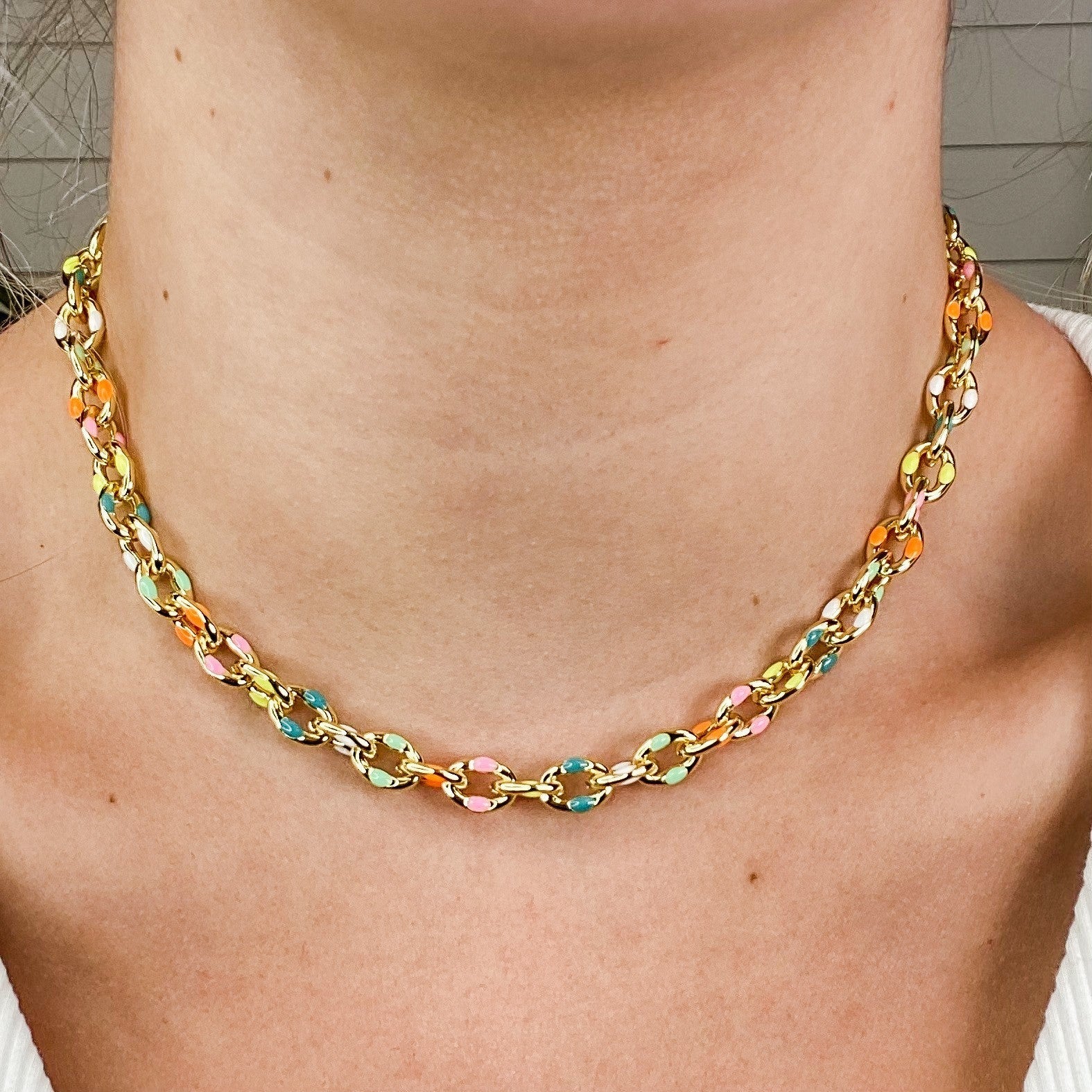 Livin' Life Choker Necklace - 3 colors! - Image 2