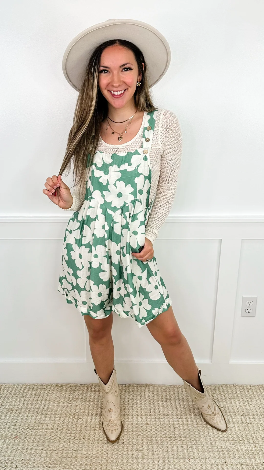 Living the Life Rayon Blend Avery Mae Romper - 2 colors! - Image 7
