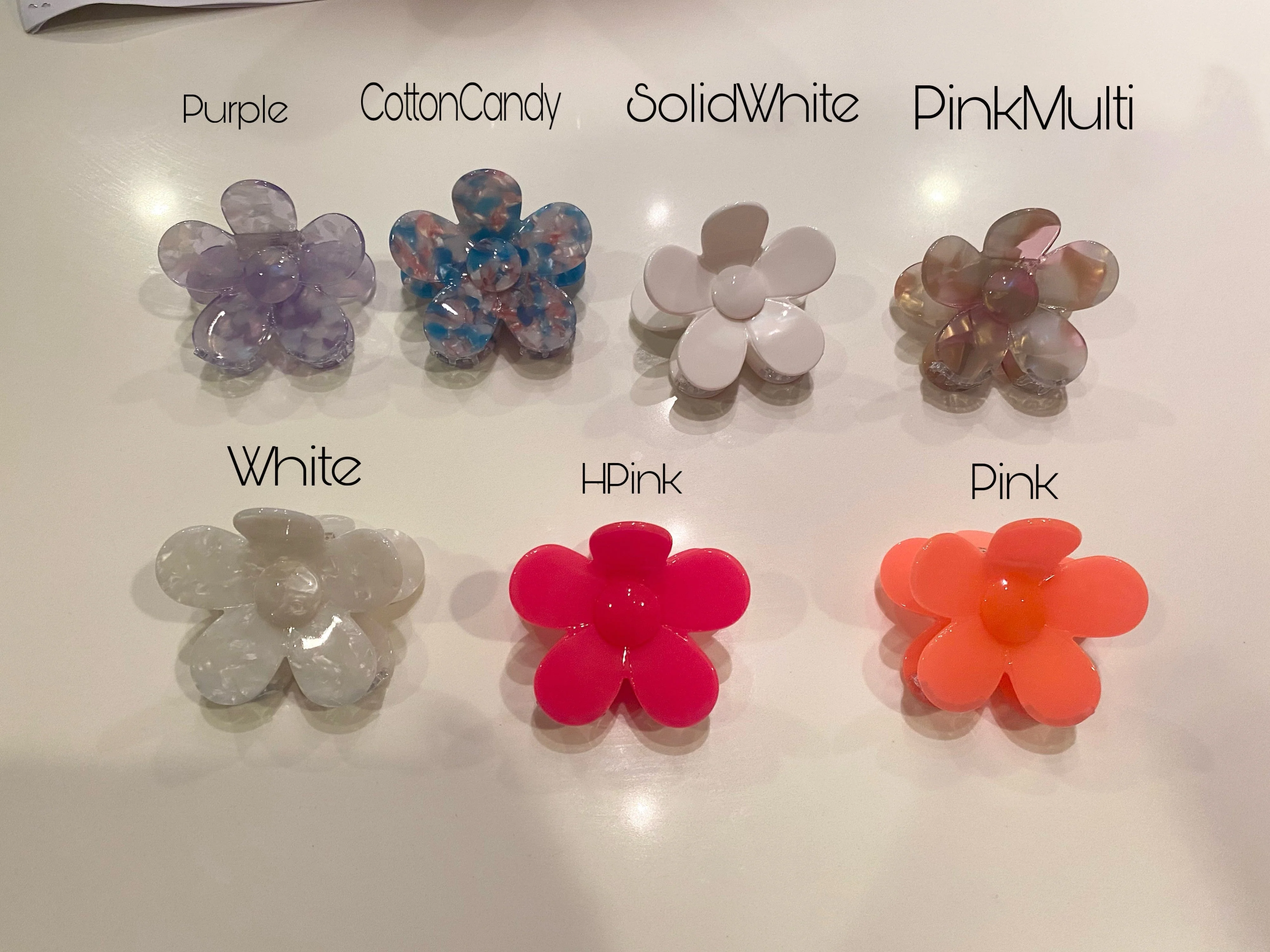 Loving These Flower Claw Clips - 22 options! - Image 5