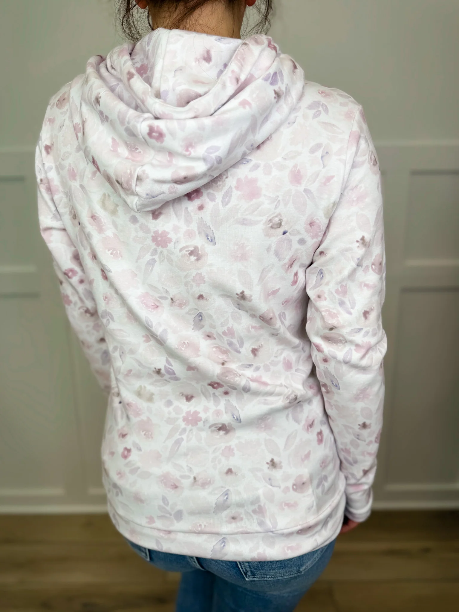 Made Me Do it Cotton Blend Long Sleeve White Avery Mae Hoodie Sweatshirt - Image 4