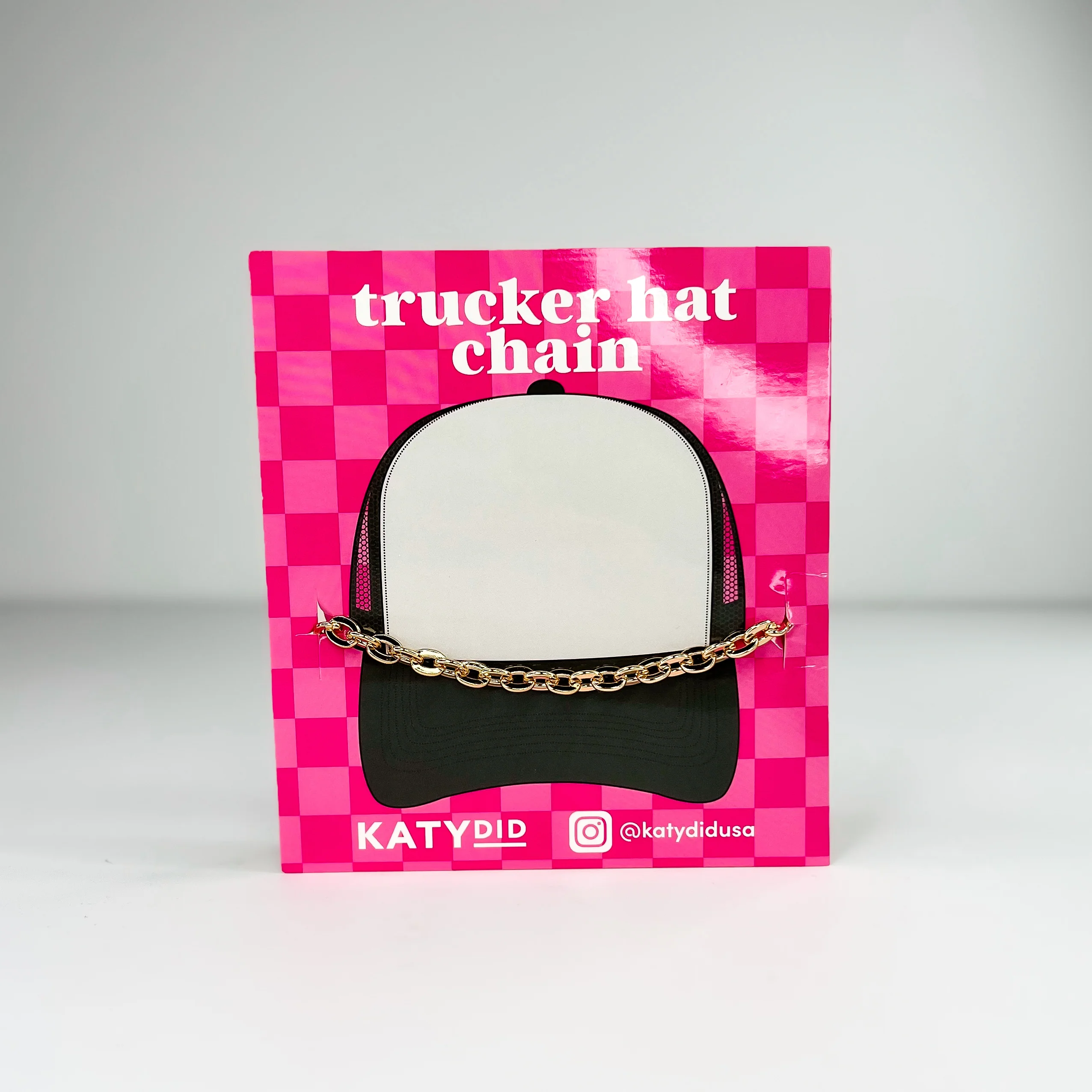 Make it Fancy Trucker Hat Gold Chain - 3 options! - Image 3