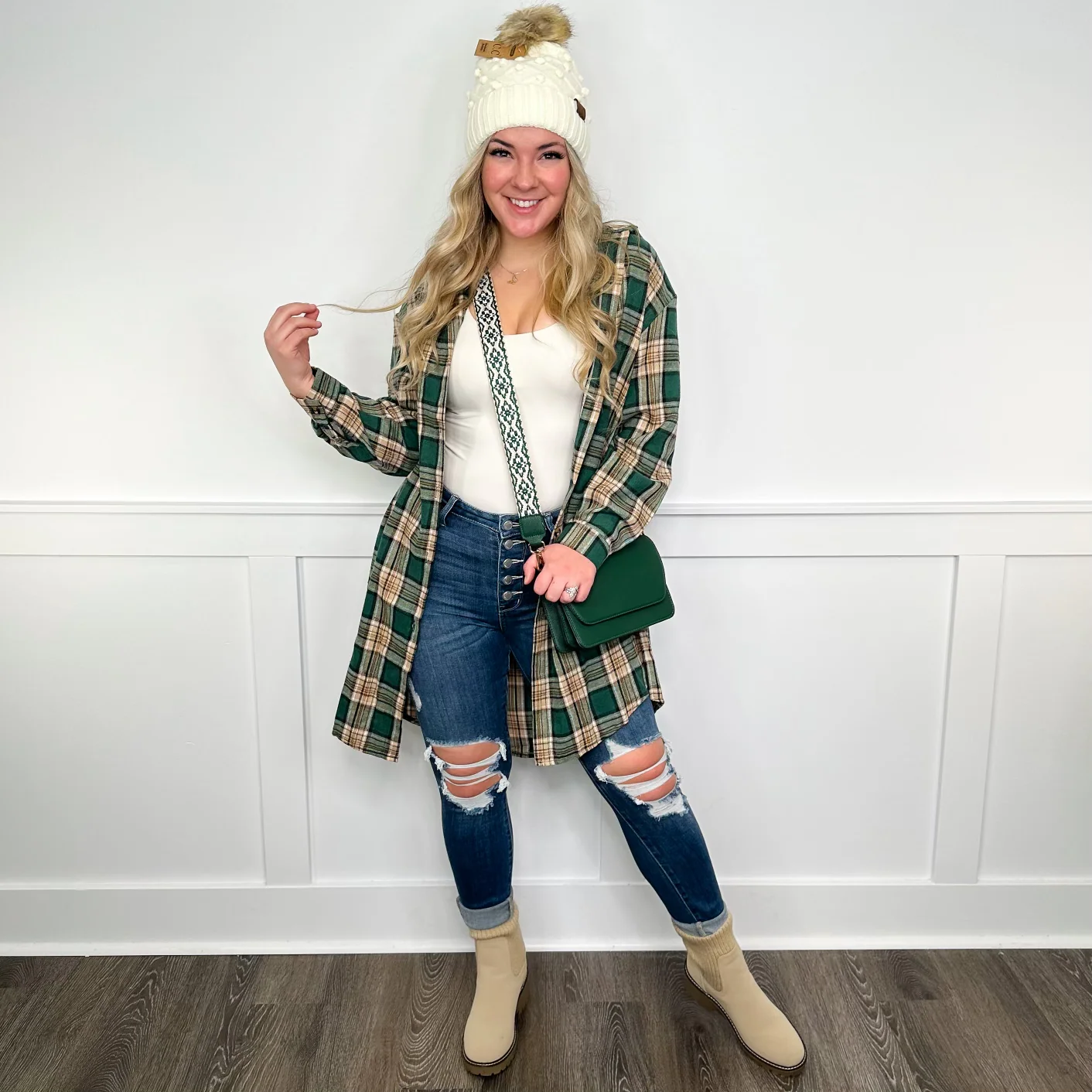 Make it Sweet Long Sleeve Flannel Top - 3 colors! - Image 5