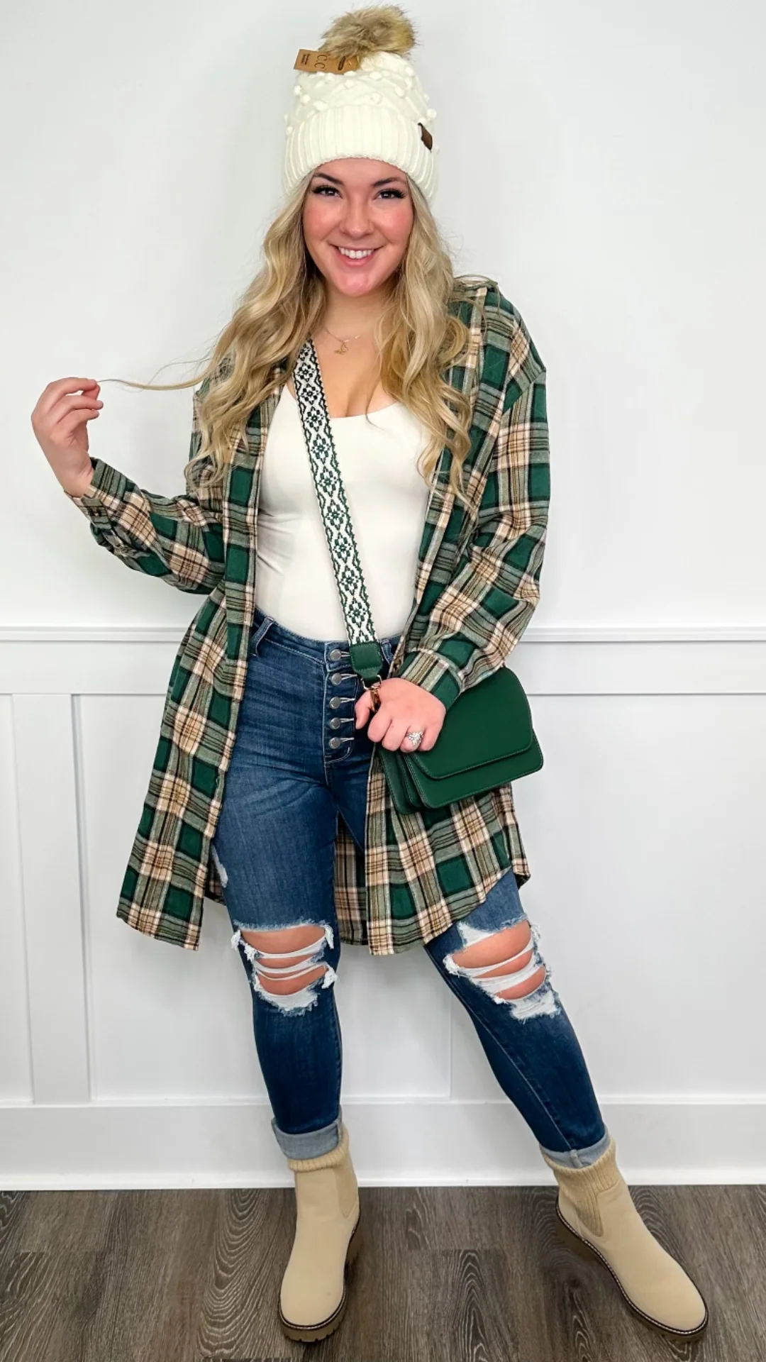 Make it Sweet Long Sleeve Flannel Top - 3 colors! - Image 6