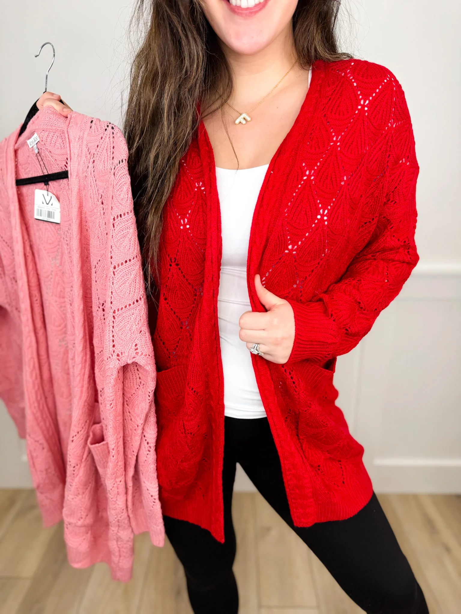 Making Moments Last Knit Long Sleeve Avery Mae Cardigan - 2 colors!