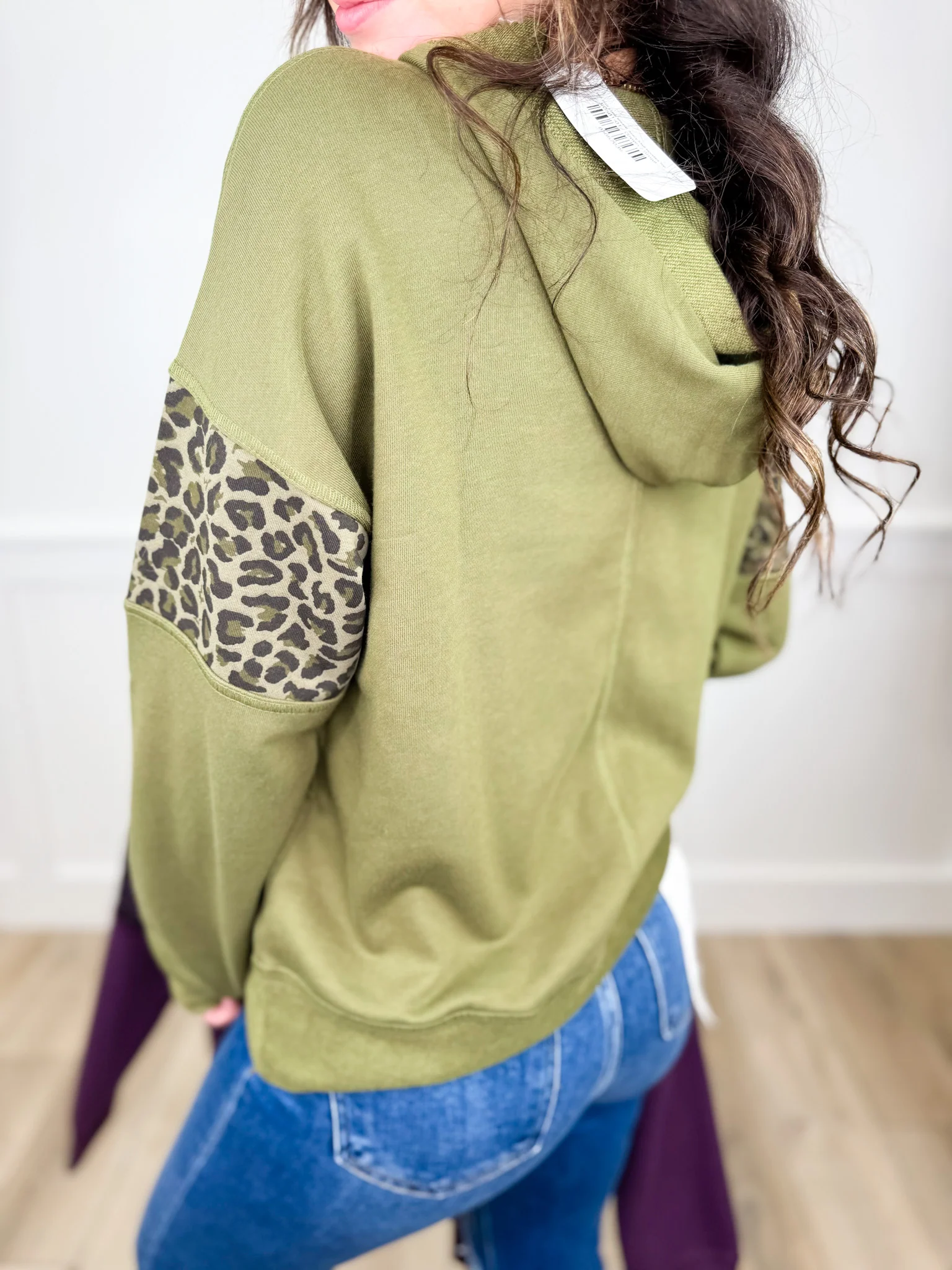 Maybe I Will Knit Long Sleeve Avery Mae Hooded Top - 2 colors! - Image 4