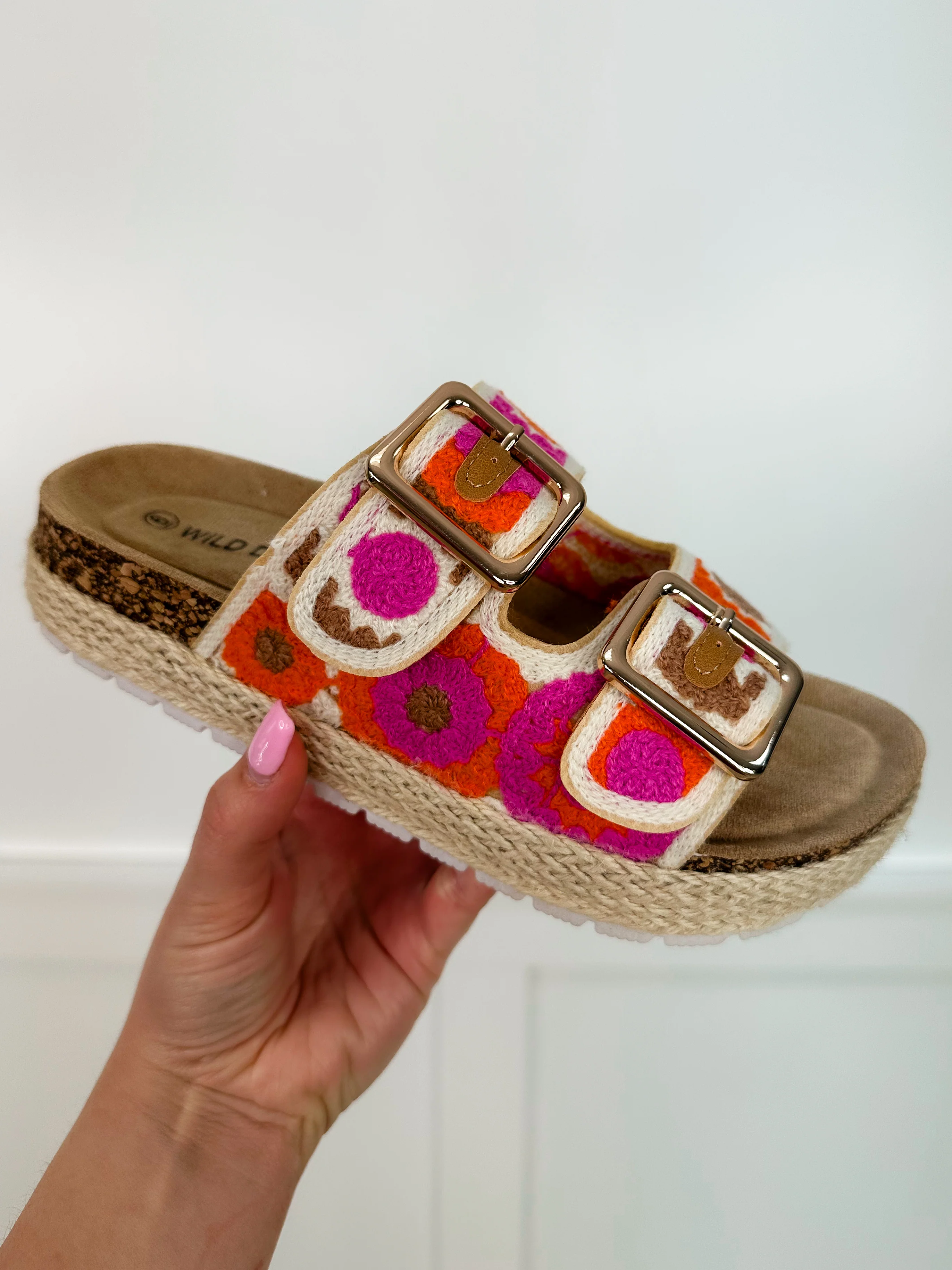 Meet Me at Sunset Pink Sandals