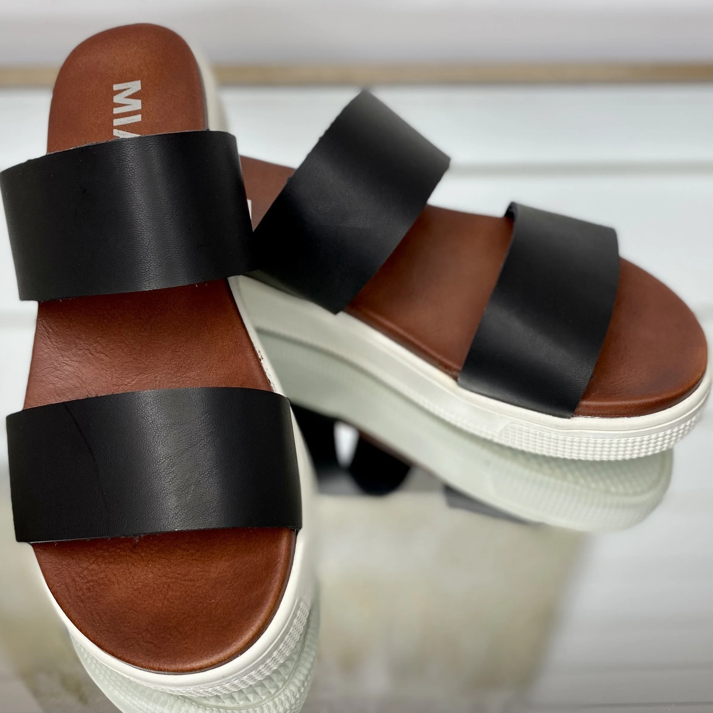 MIA Sandy Toes Faux Leather Sandals - 4 colors! - Image 7