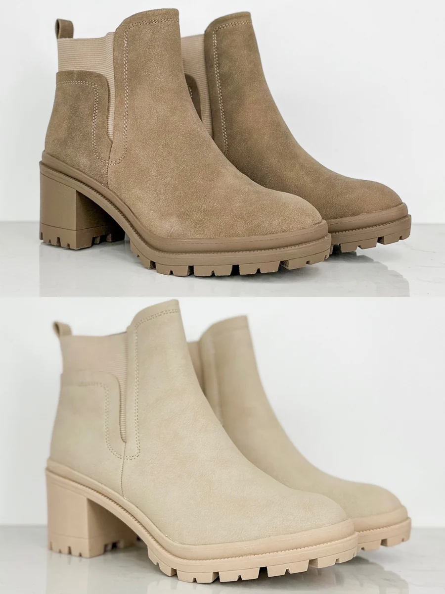 Modern Woman Faux Suede Booties - 2 colors! - Image 2