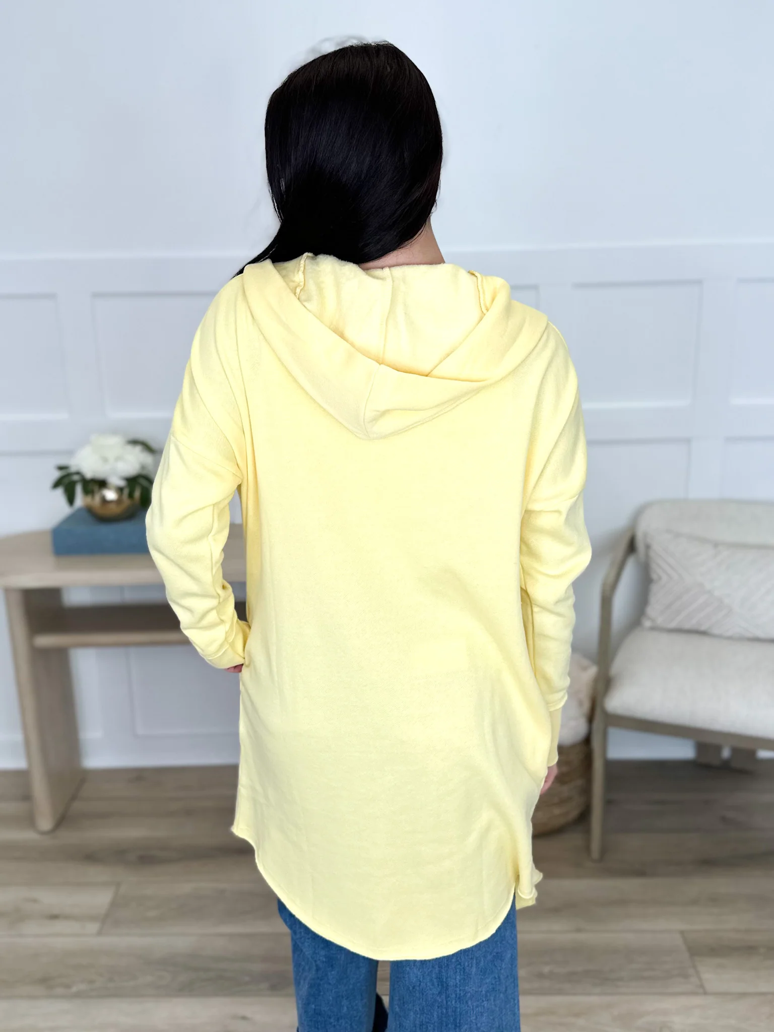 Mono B I Still Remember Cotton Blend Long Sleeve Avery Mae Hooded Cardigan - Multiple Colors - Image 2