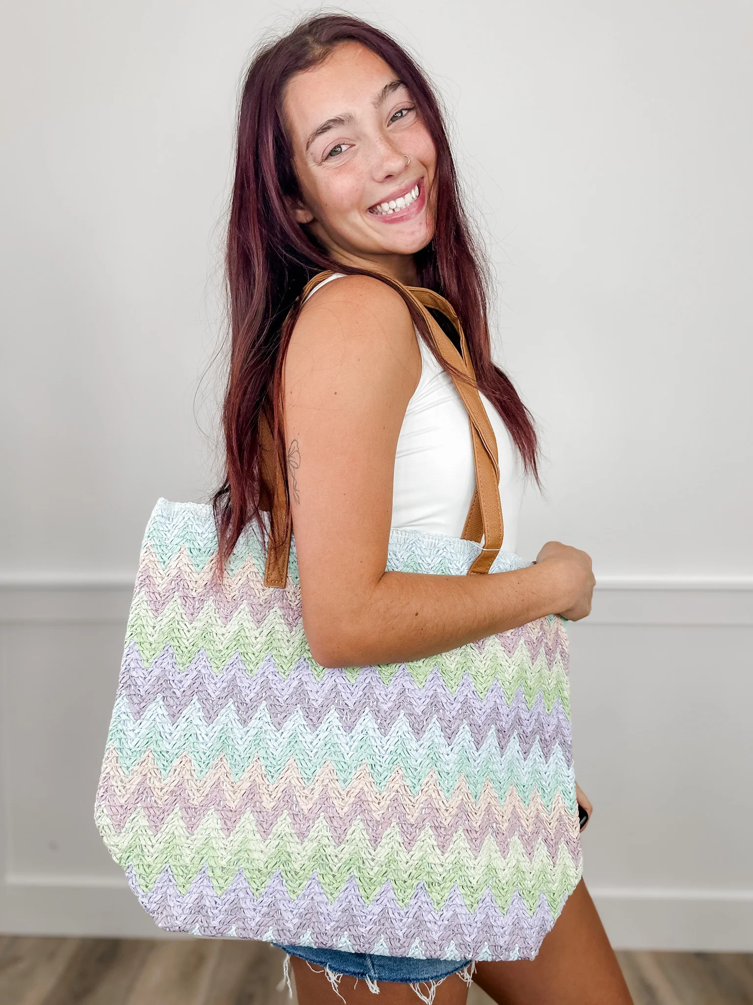 Need it All Straw Tote Bag - 2 options! - Image 3