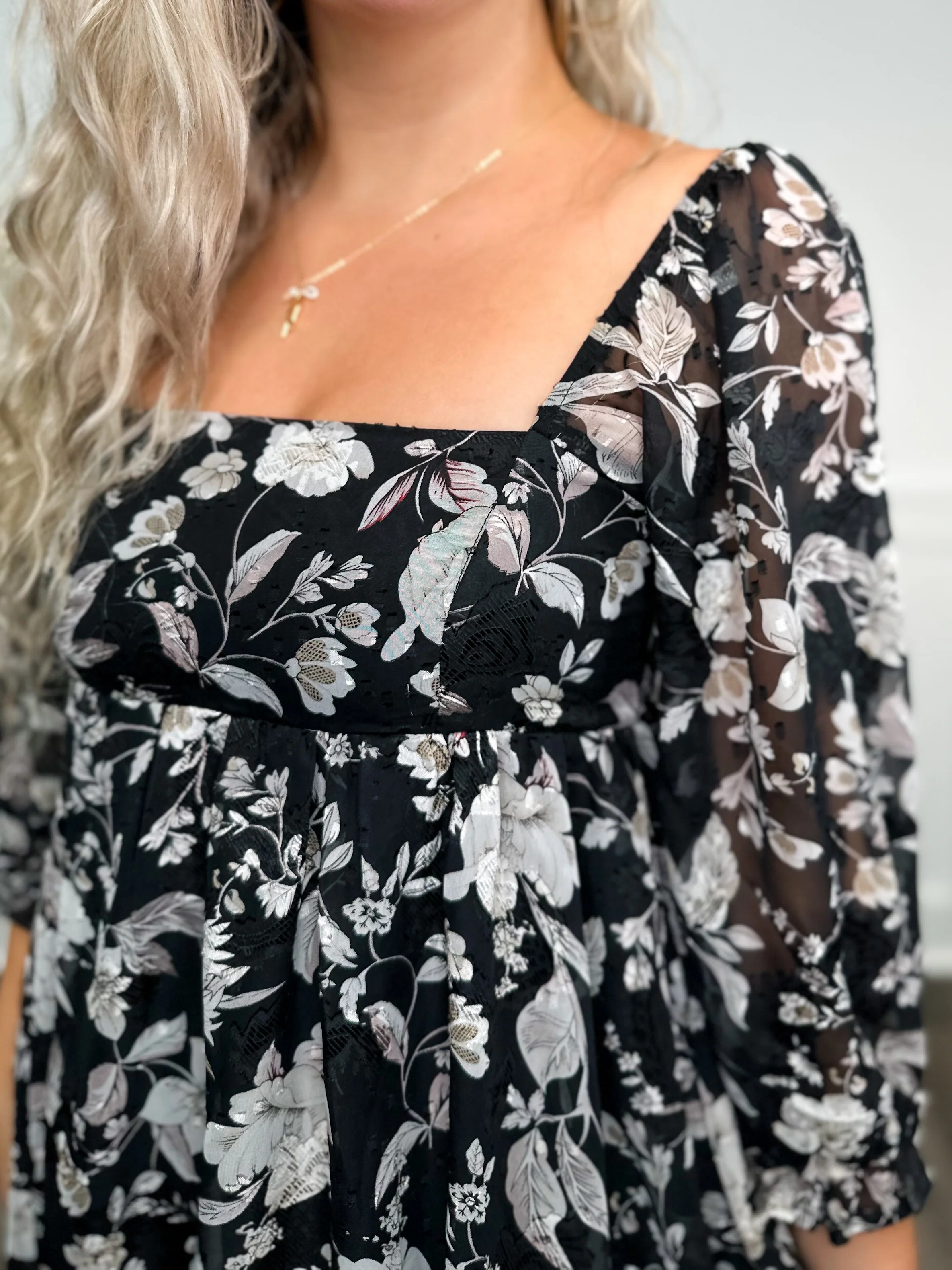 Most of All Avery Mae Floral Dress - 2 colors! - Image 4