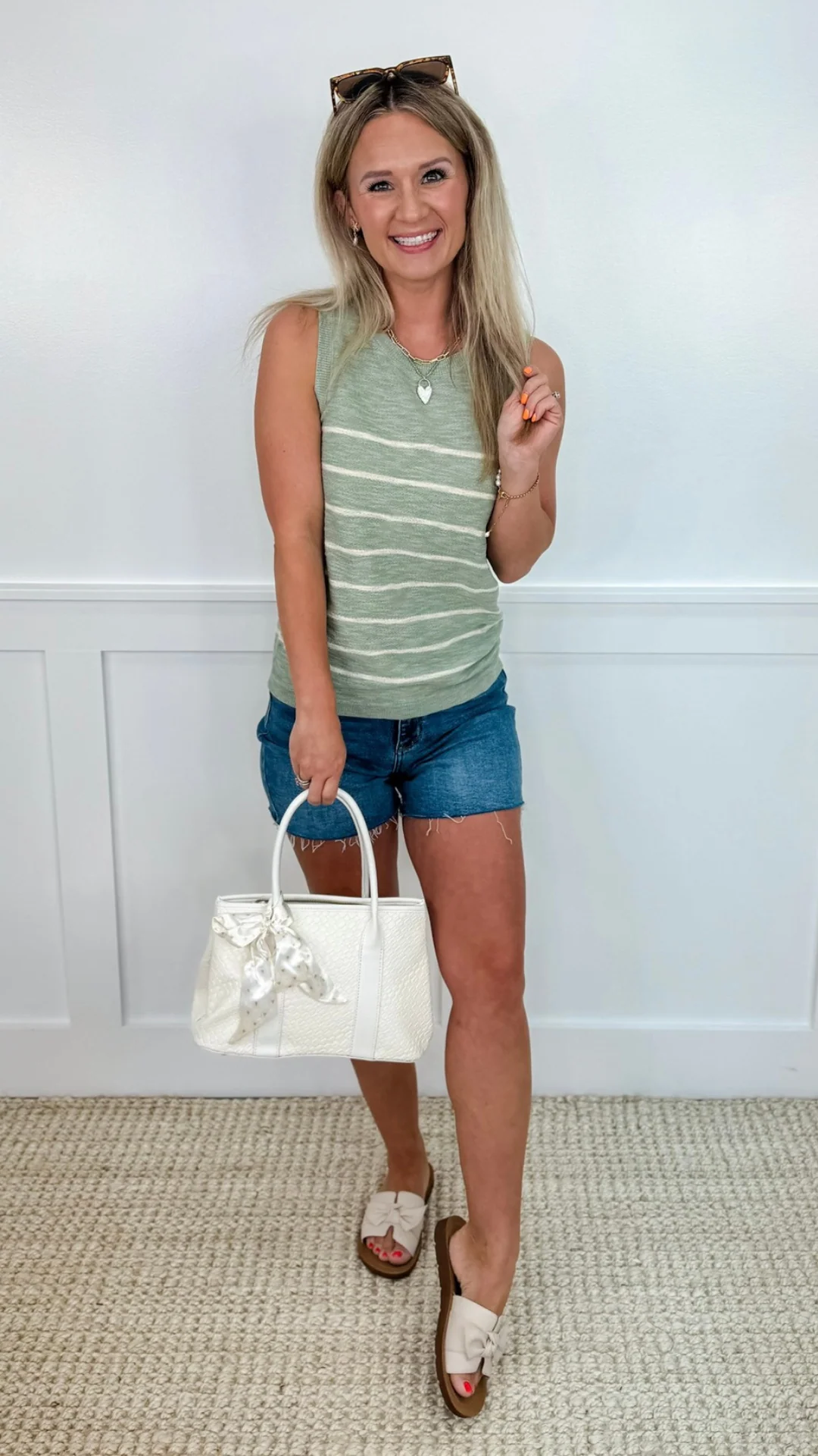 Not Wasting Time Cotton Blend Avery Mae Tank Top - 4 colors! - Image 2