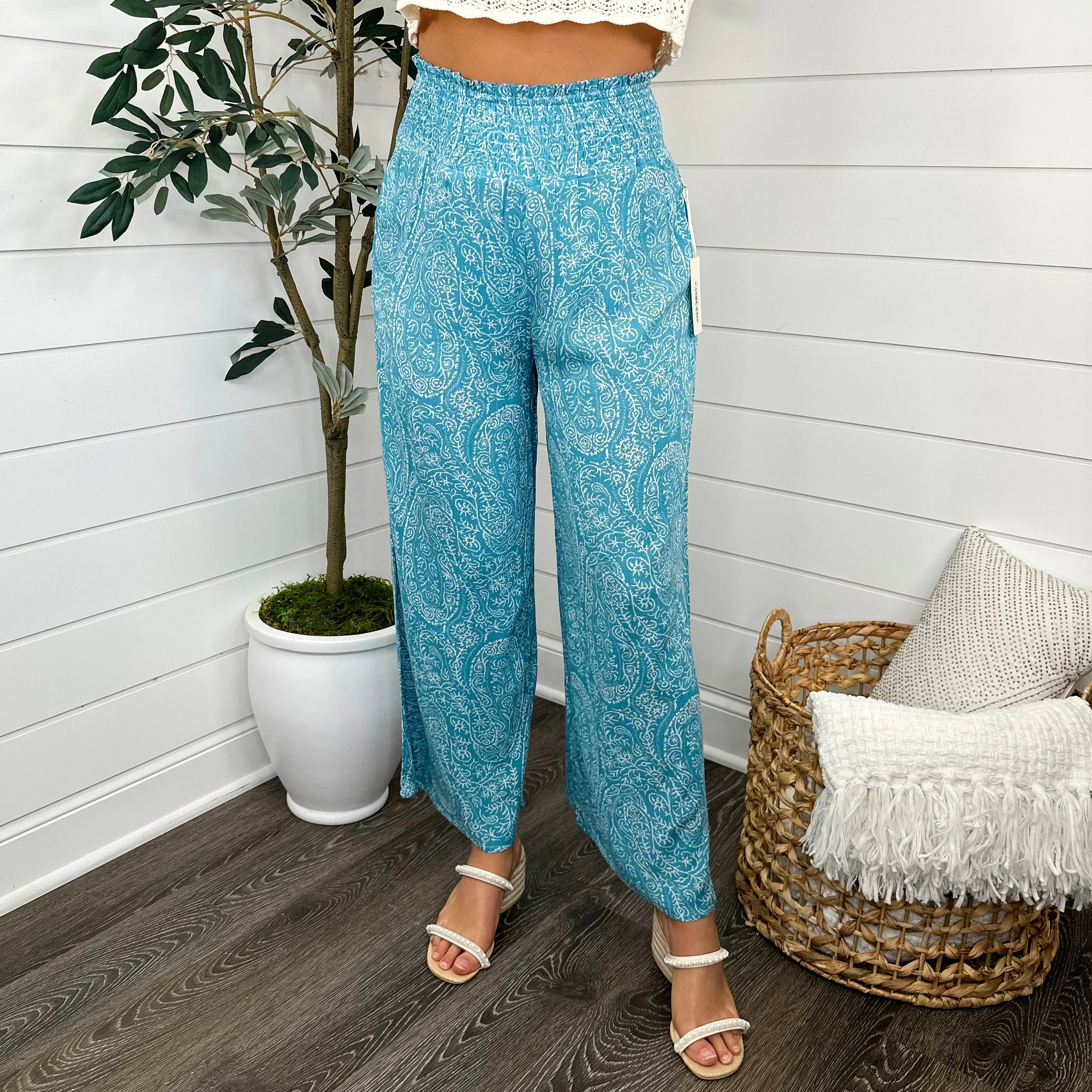 Not Without Me High-Rise Rayon Avery Mae Cropped Bottoms - 5 colors! - Image 4