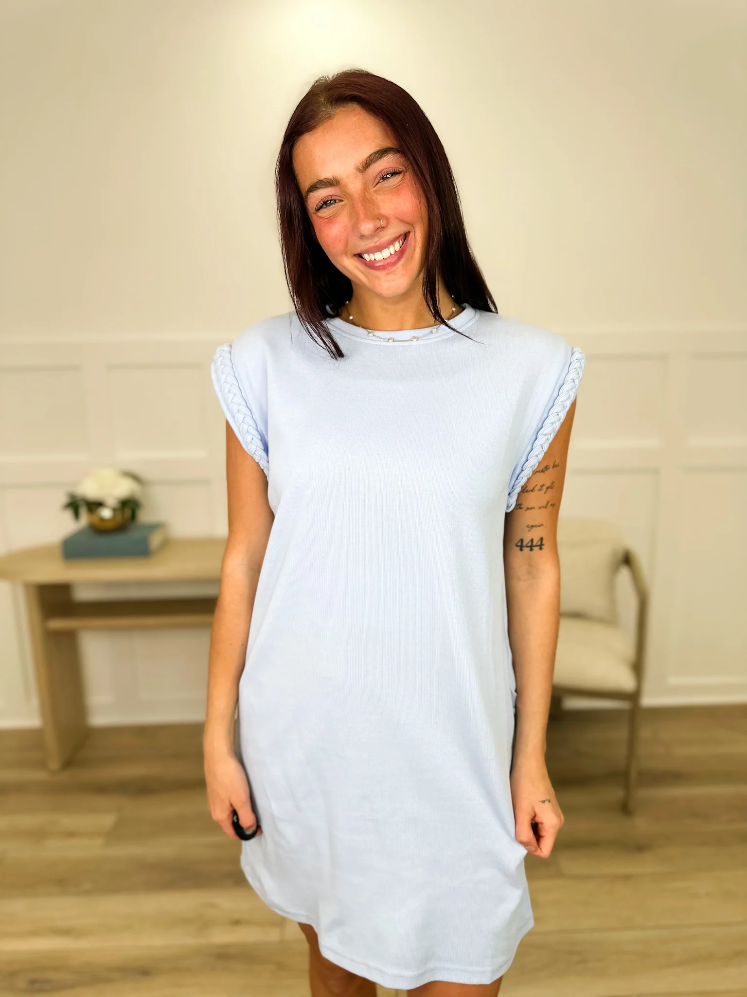 Nothing Stopping You Now Cotton Blend Avery Mae Dress - Multiple Colors - Image 3