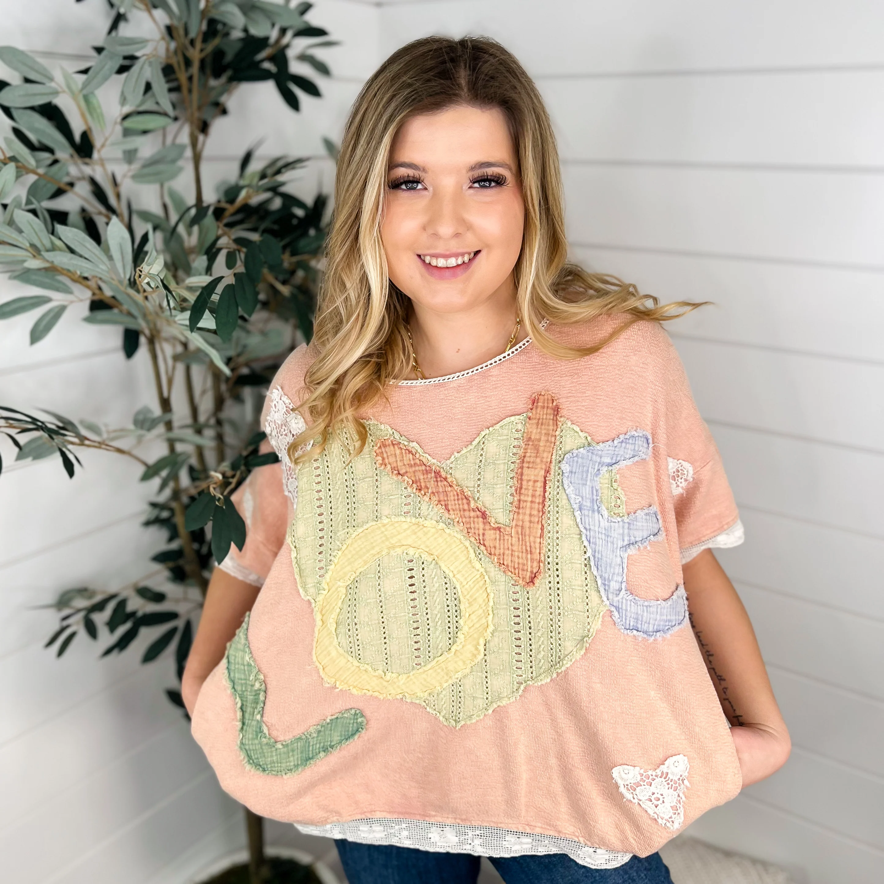 Now & Forever Cotton Short Sleeve Avery Mae Top - 2 colors! - Image 2