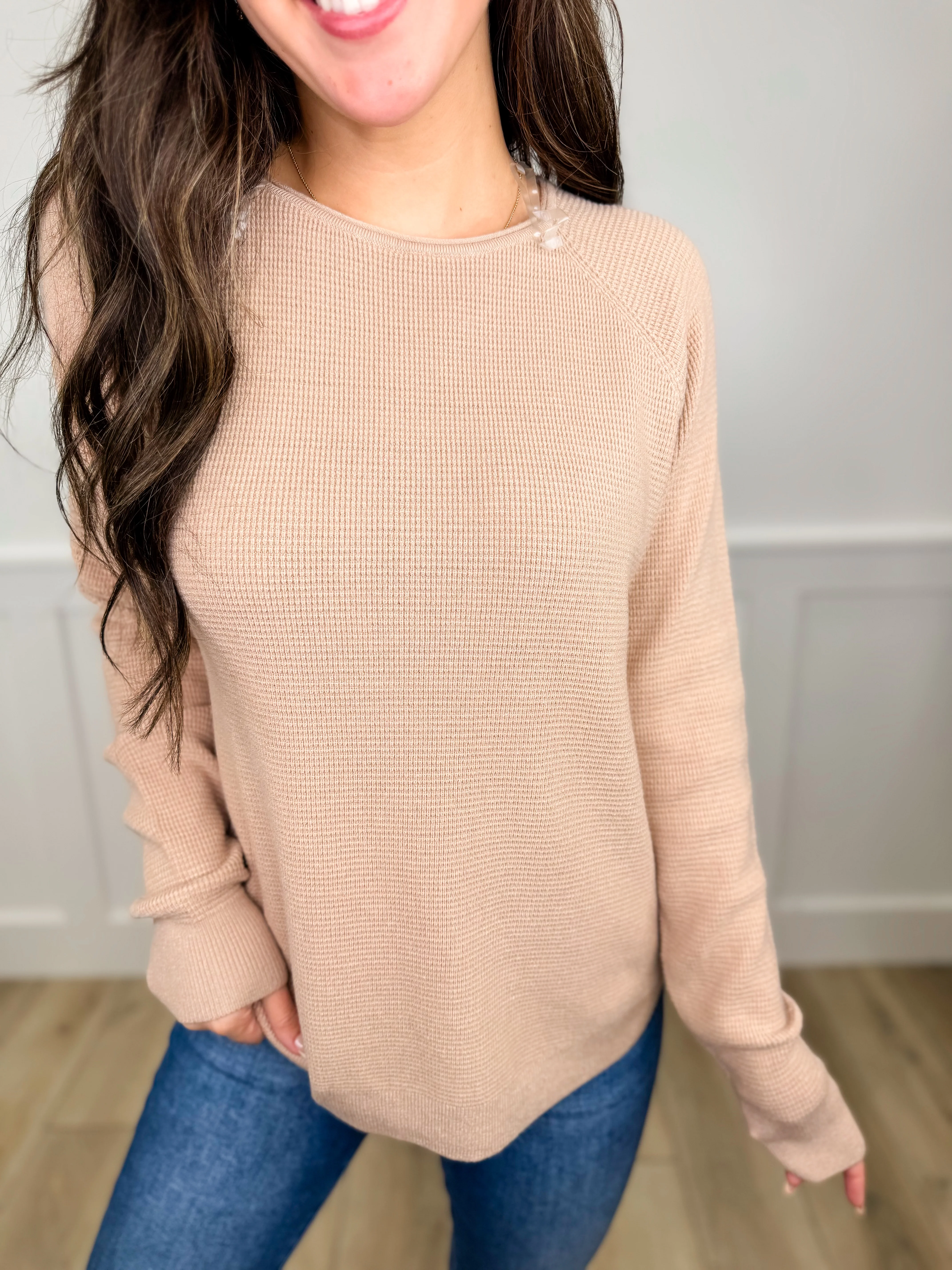 On Another Note Knit Long Sleeve Avery Mae Sweater Top - 5 colors! - Image 4
