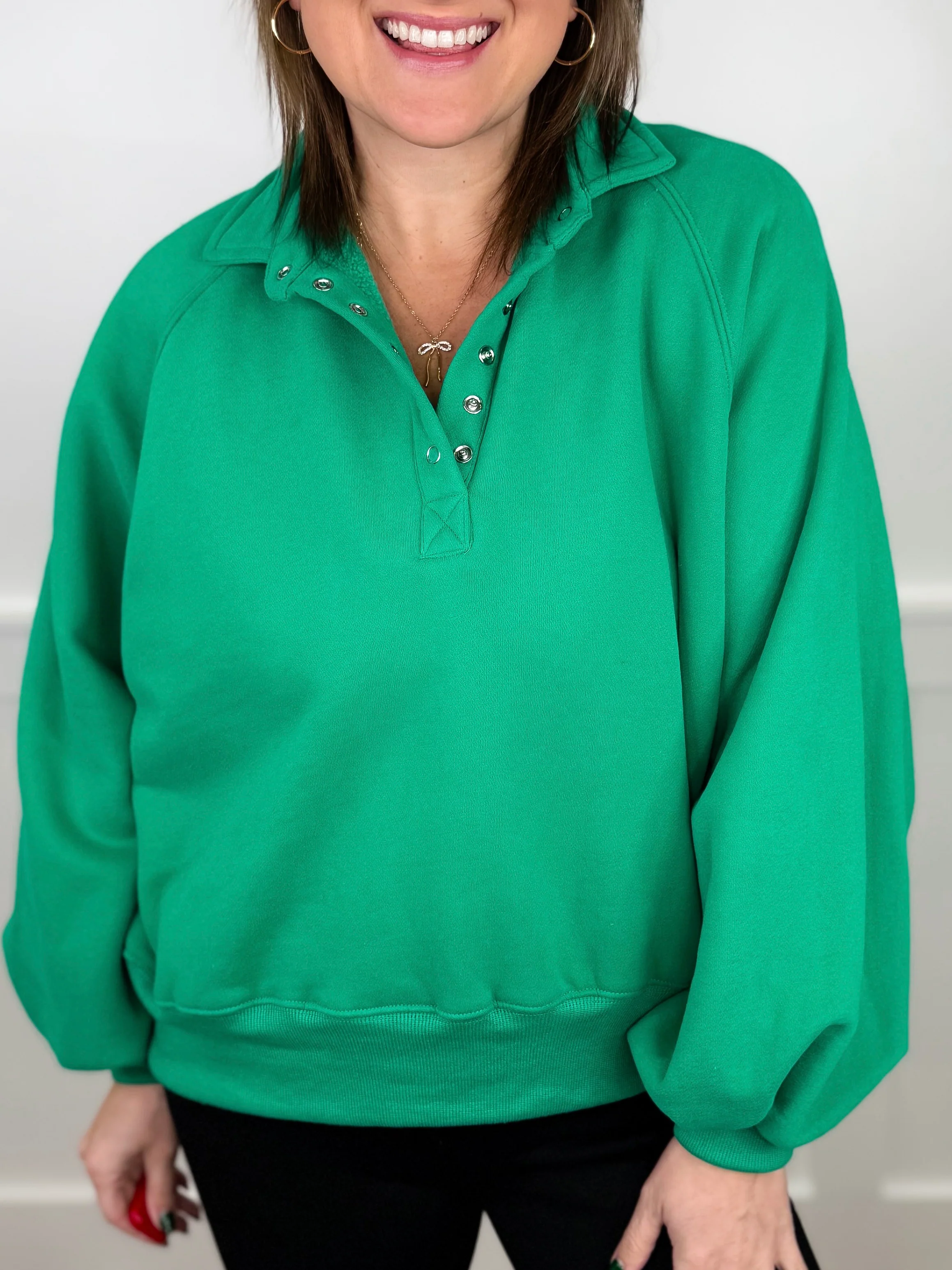 On the Other Side Long Sleeve Avery Mae Pullover Top - 4 colors! - Image 3