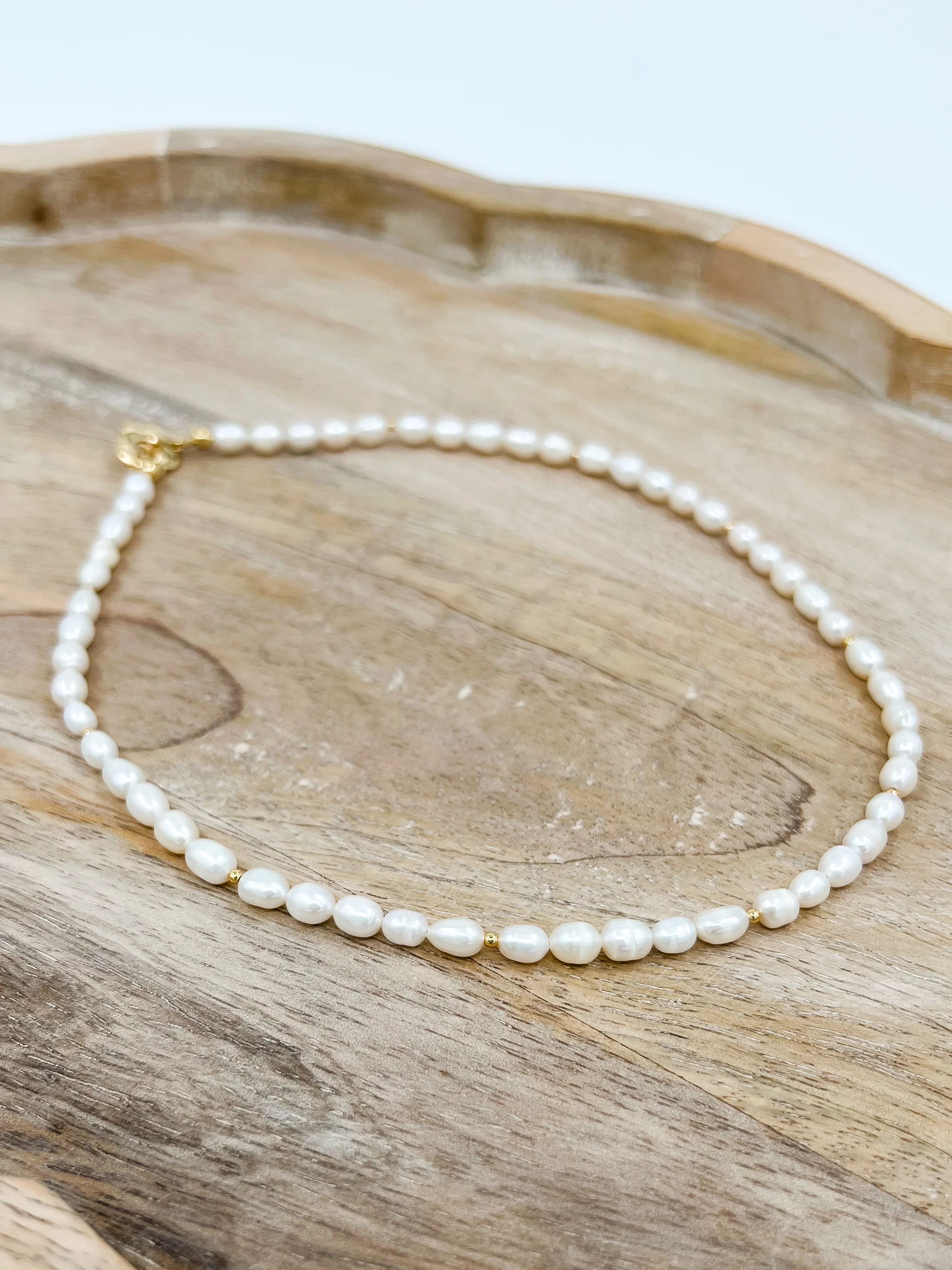 On This Day Pearl Necklace