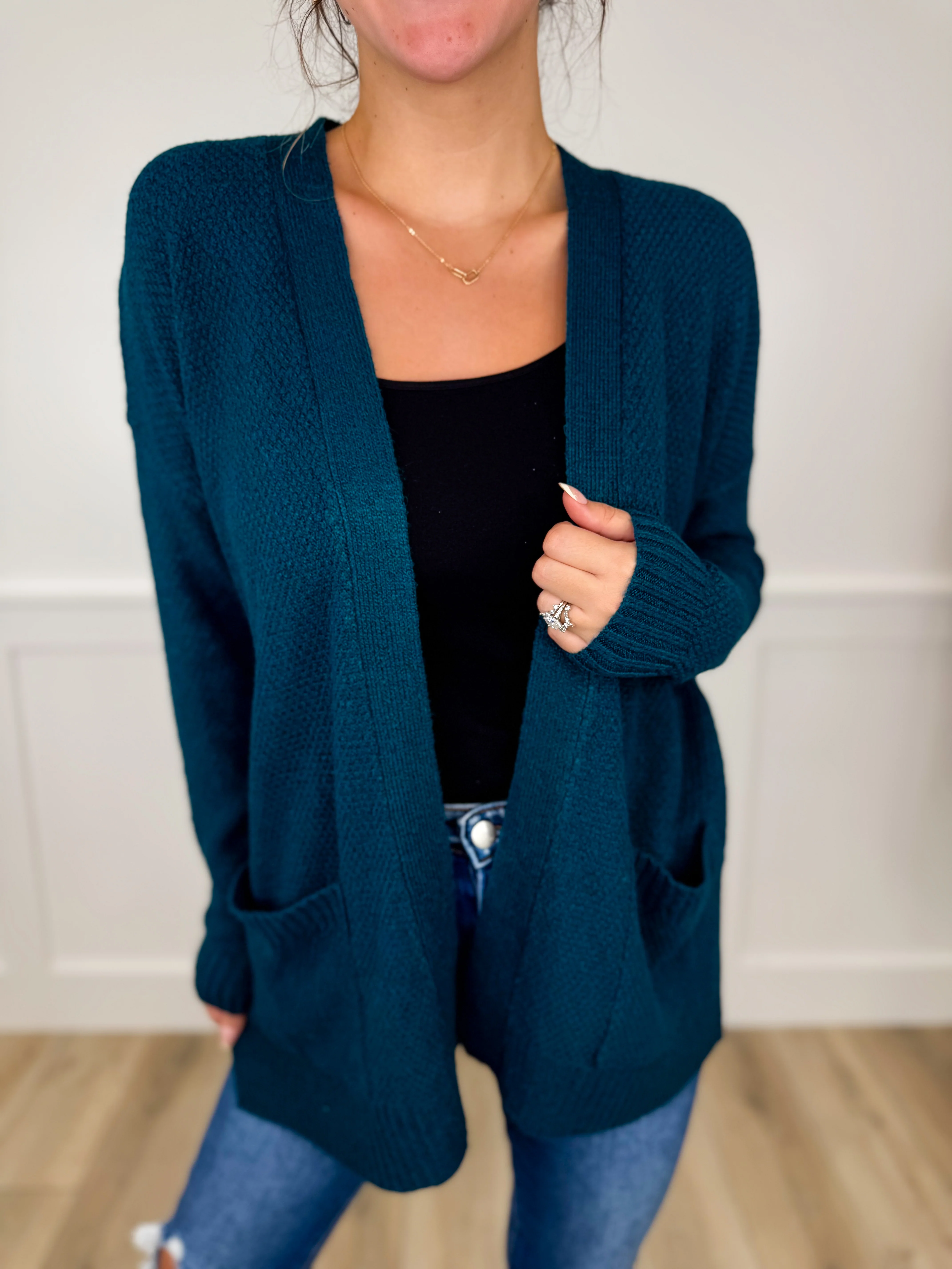 One Never Knows Knit Long Sleeve Avery Mae Cardigan - 3 colors! - Image 5