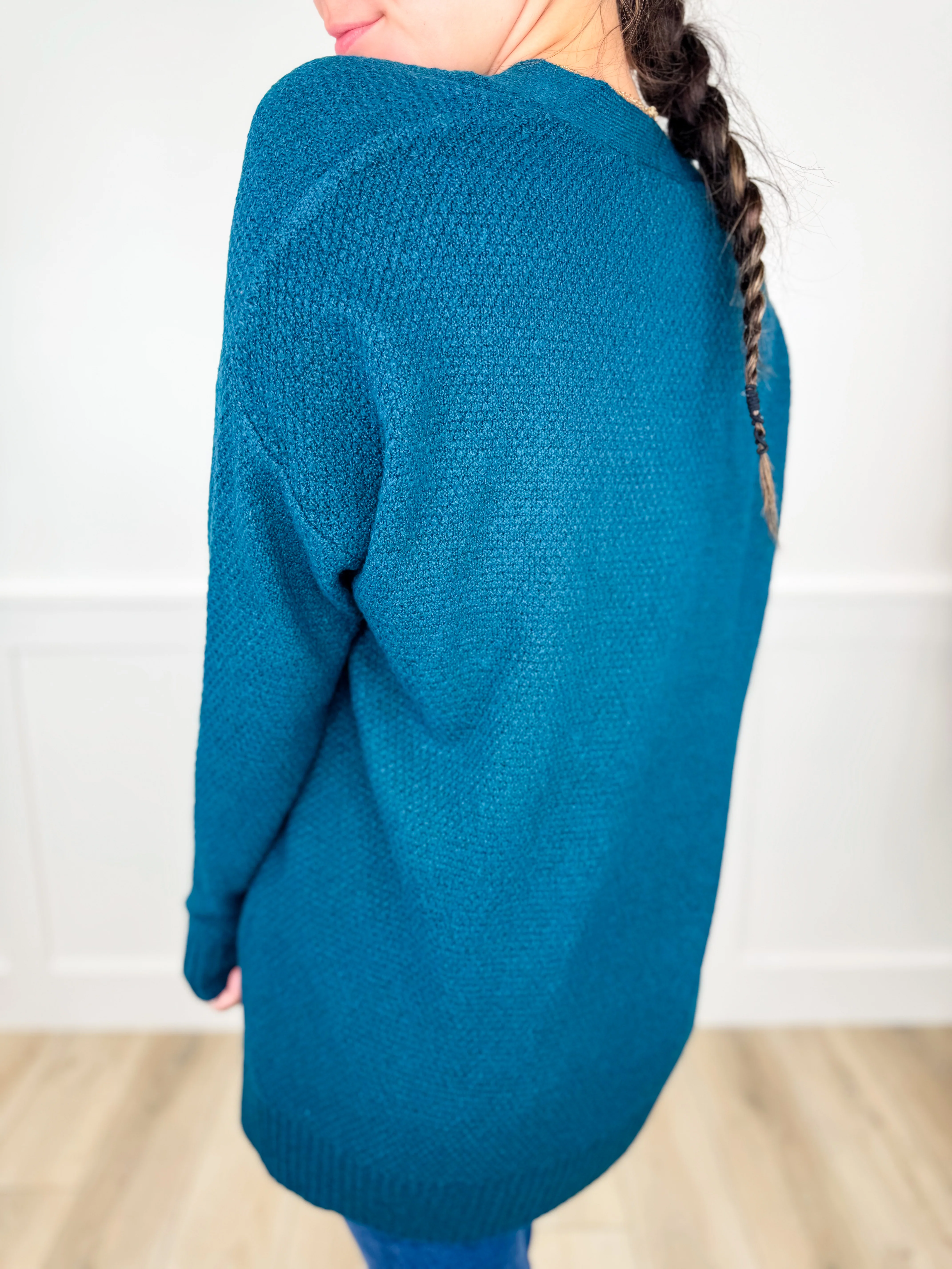One Never Knows Knit Long Sleeve Avery Mae Cardigan - 3 colors! - Image 6
