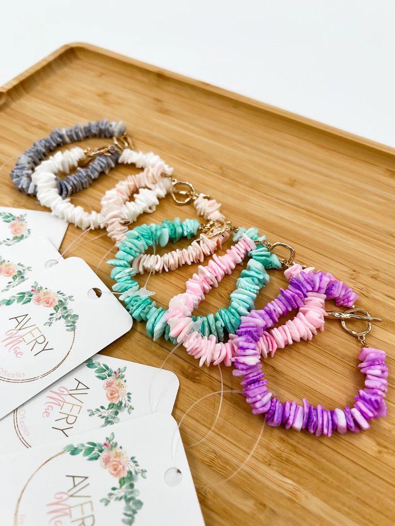 Our Little Secret Beaded Bracelet - 6 colors!