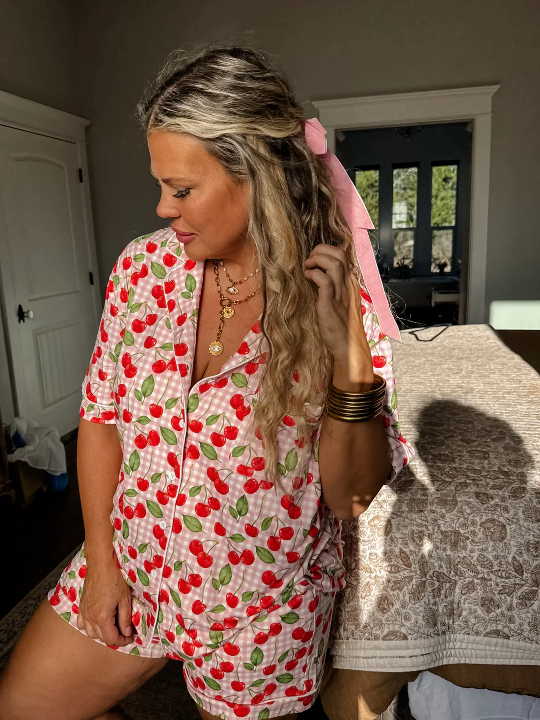 Overnight Sweetie High-Rise PJ Set - 2 options! - Image 6
