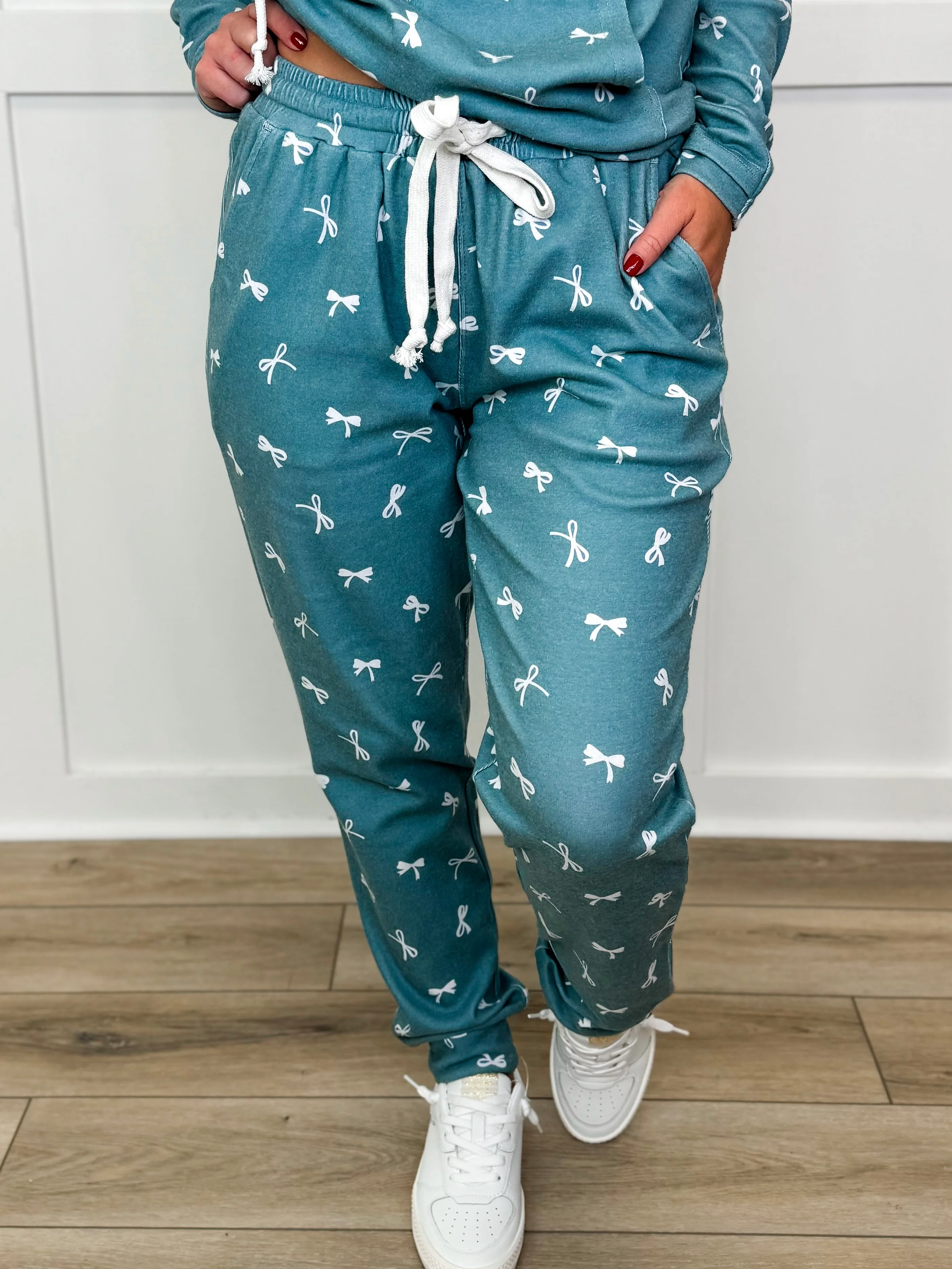 Peaceful Moments High-Rise Cotton Blend Avery Mae Joggers