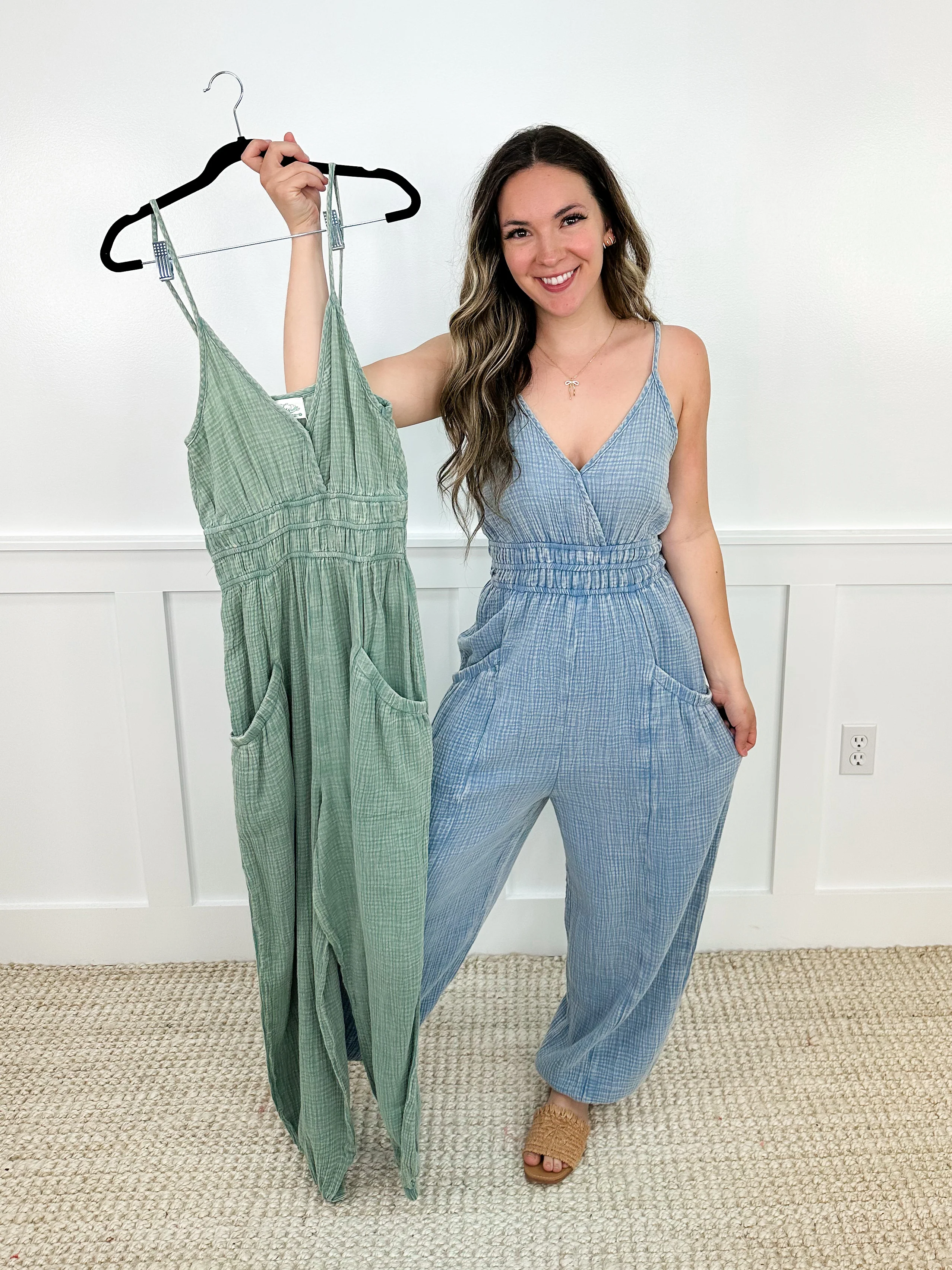 Perfect Day Cotton Avery Mae Jumpsuit - 3 colors! - Image 3