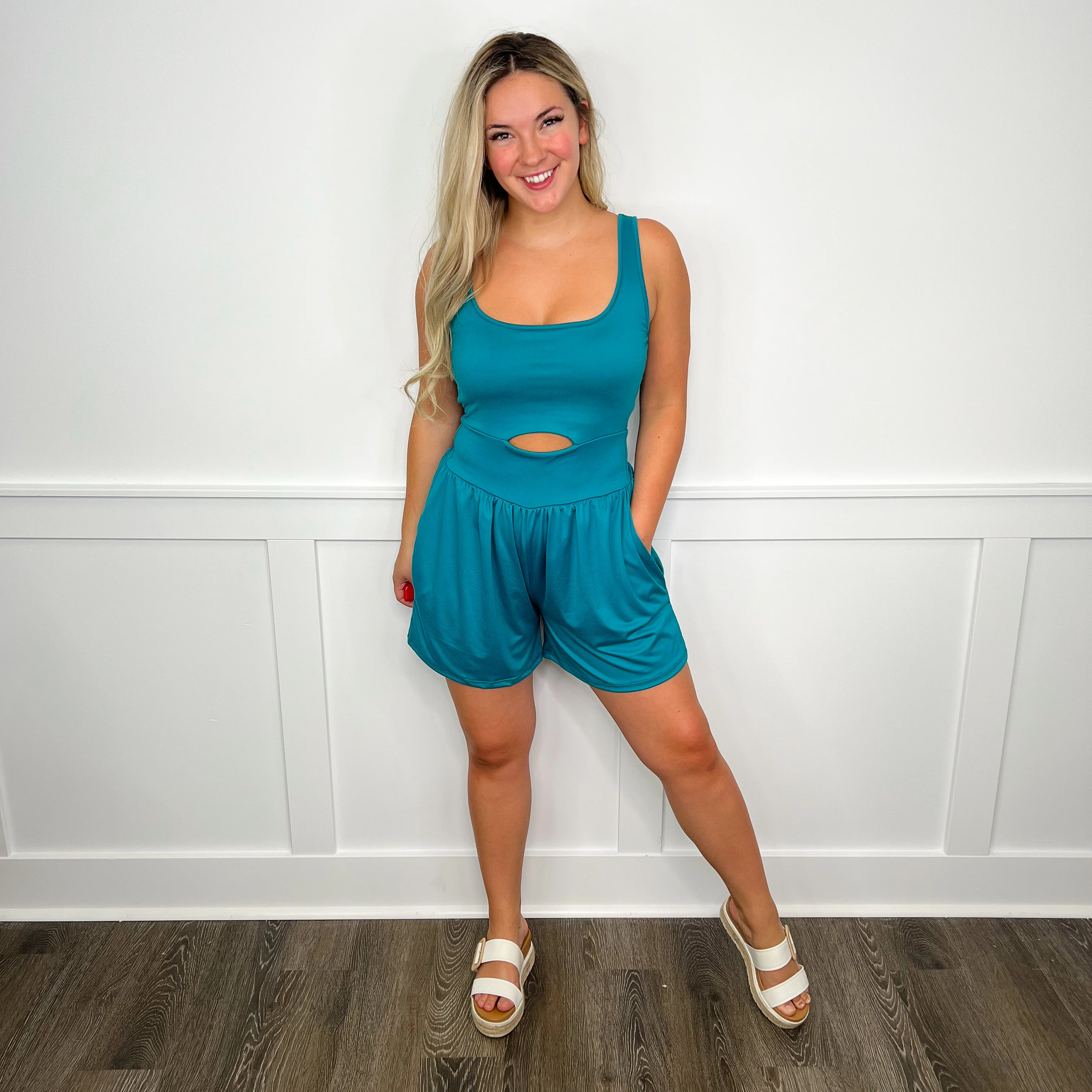 Perfectly Blended Avery Mae Padded Romper - 5 colors! - Image 3