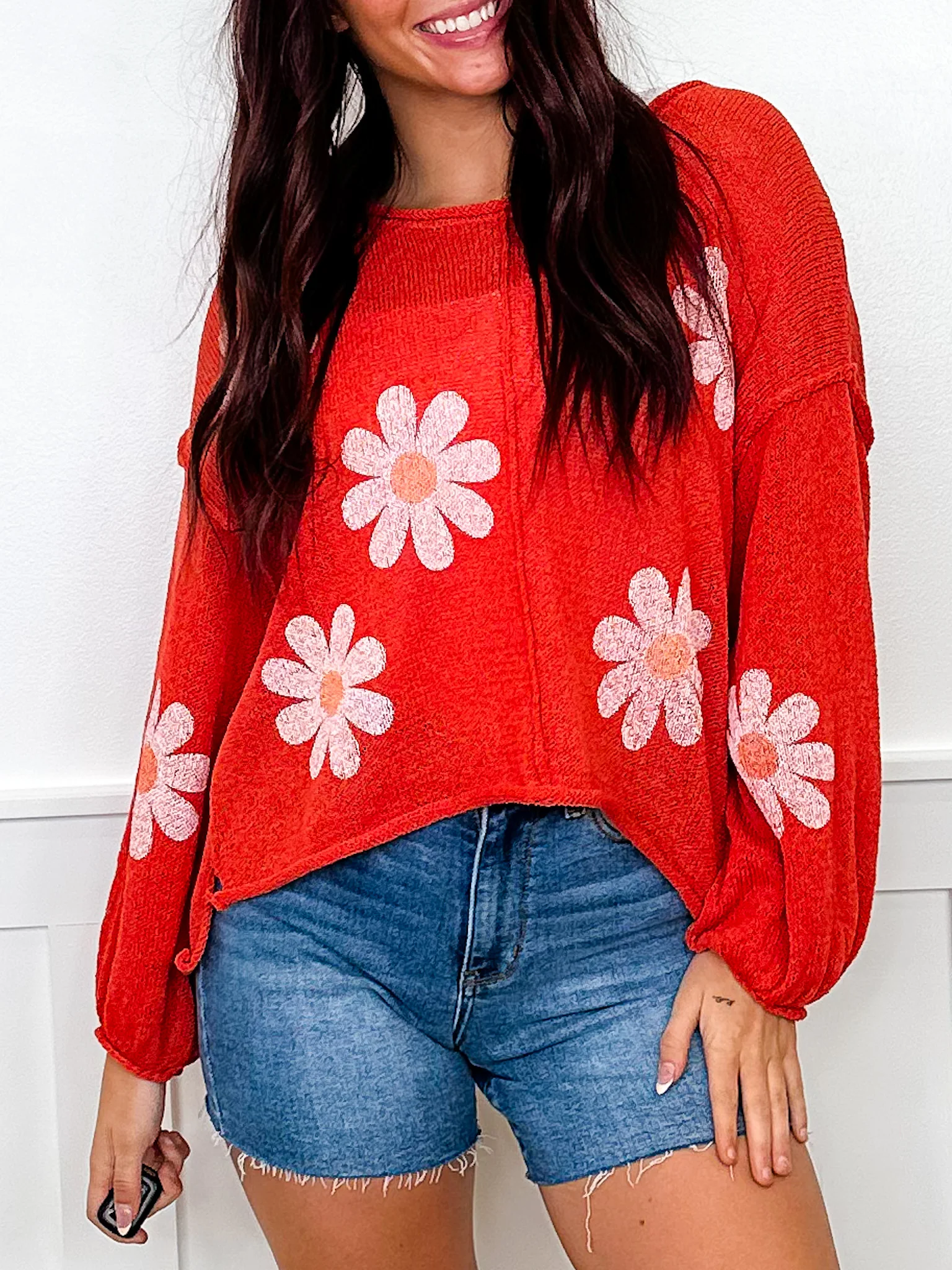 POL Lock Screen Official Knit Long Sleeve Sweater Top - 3 colors! - Image 4
