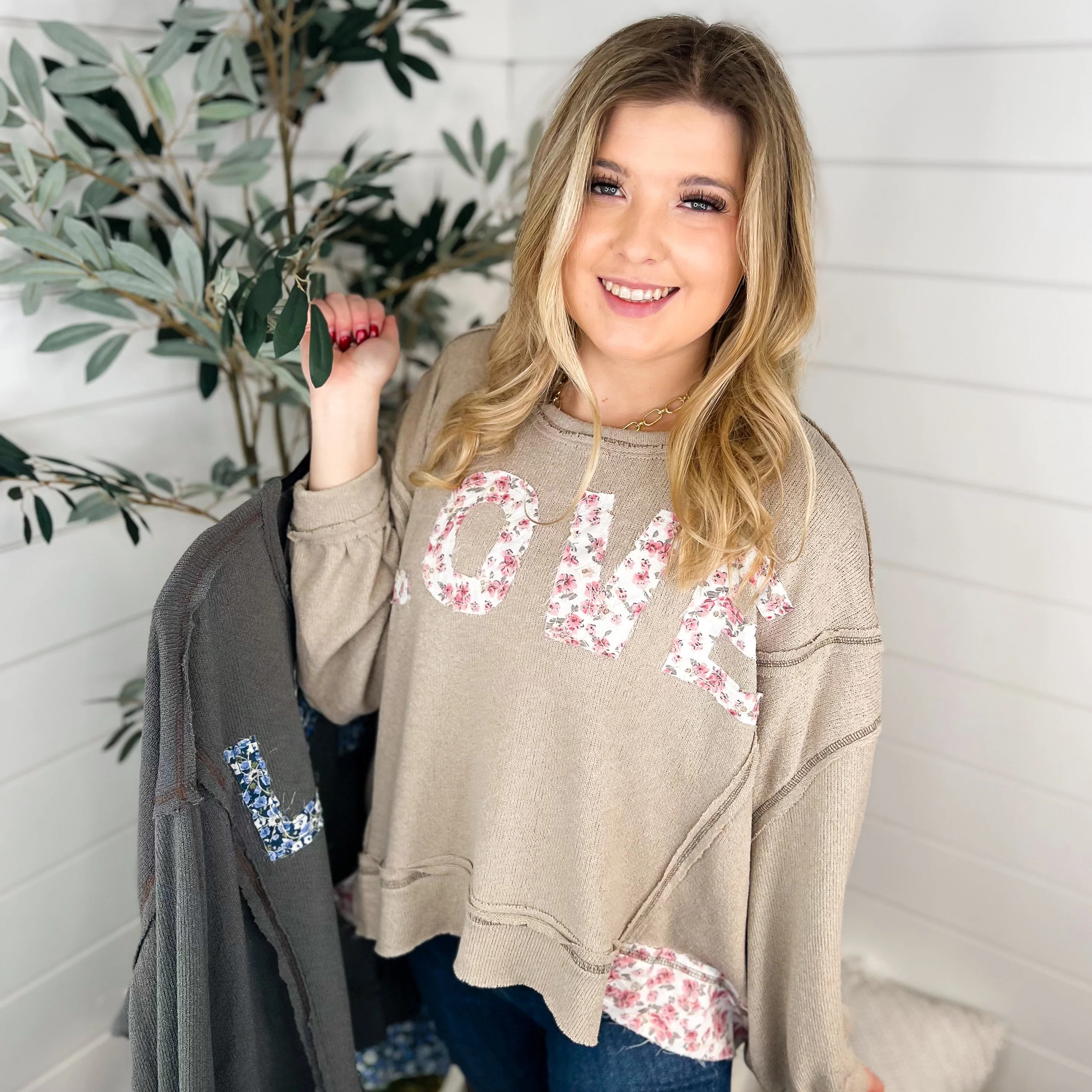POL Loving You Long Sleeve Top - 2 colors!