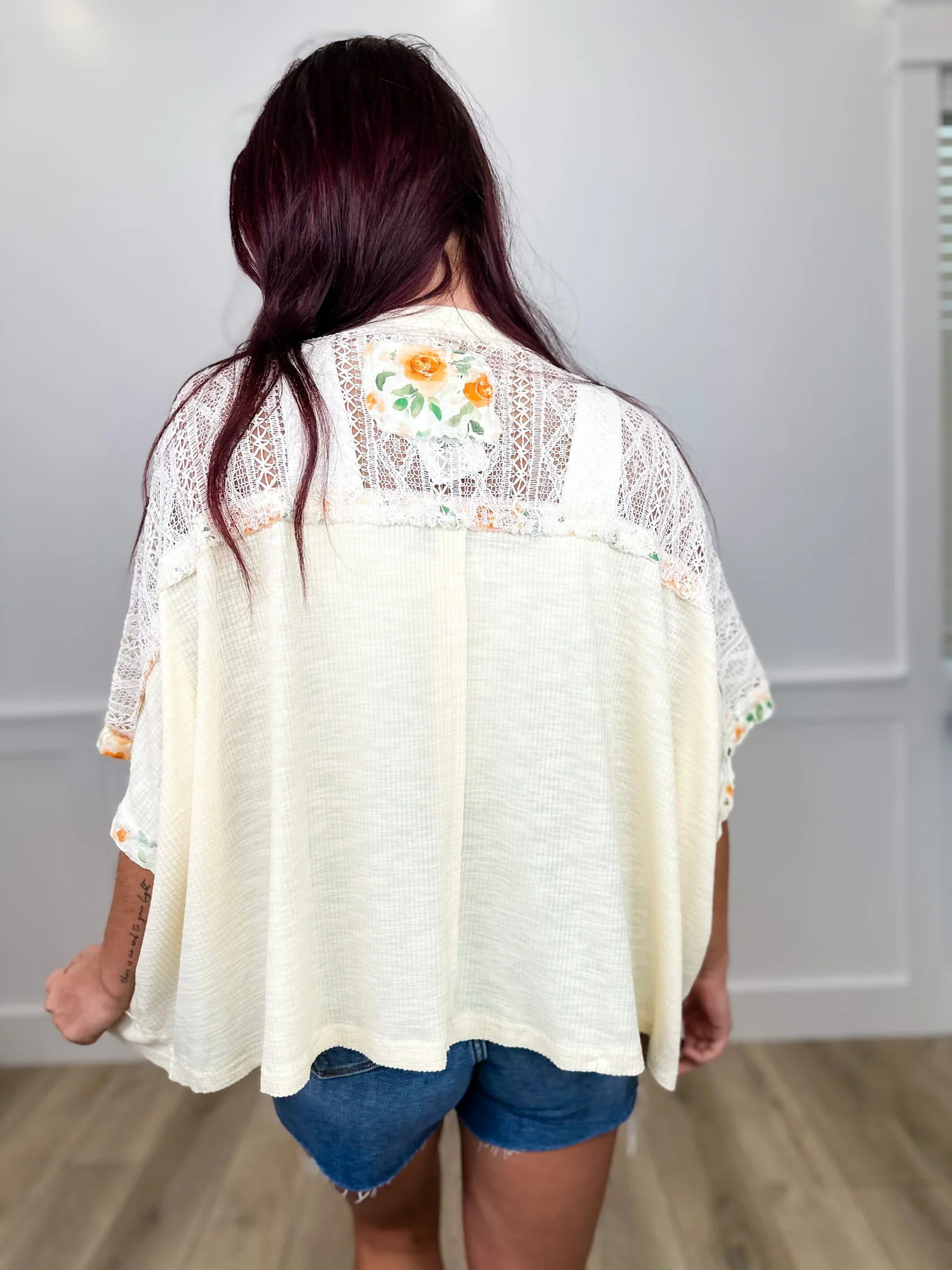 POL While You Can Cotton Blend Short Sleeve Top - 2 colors! - Image 4
