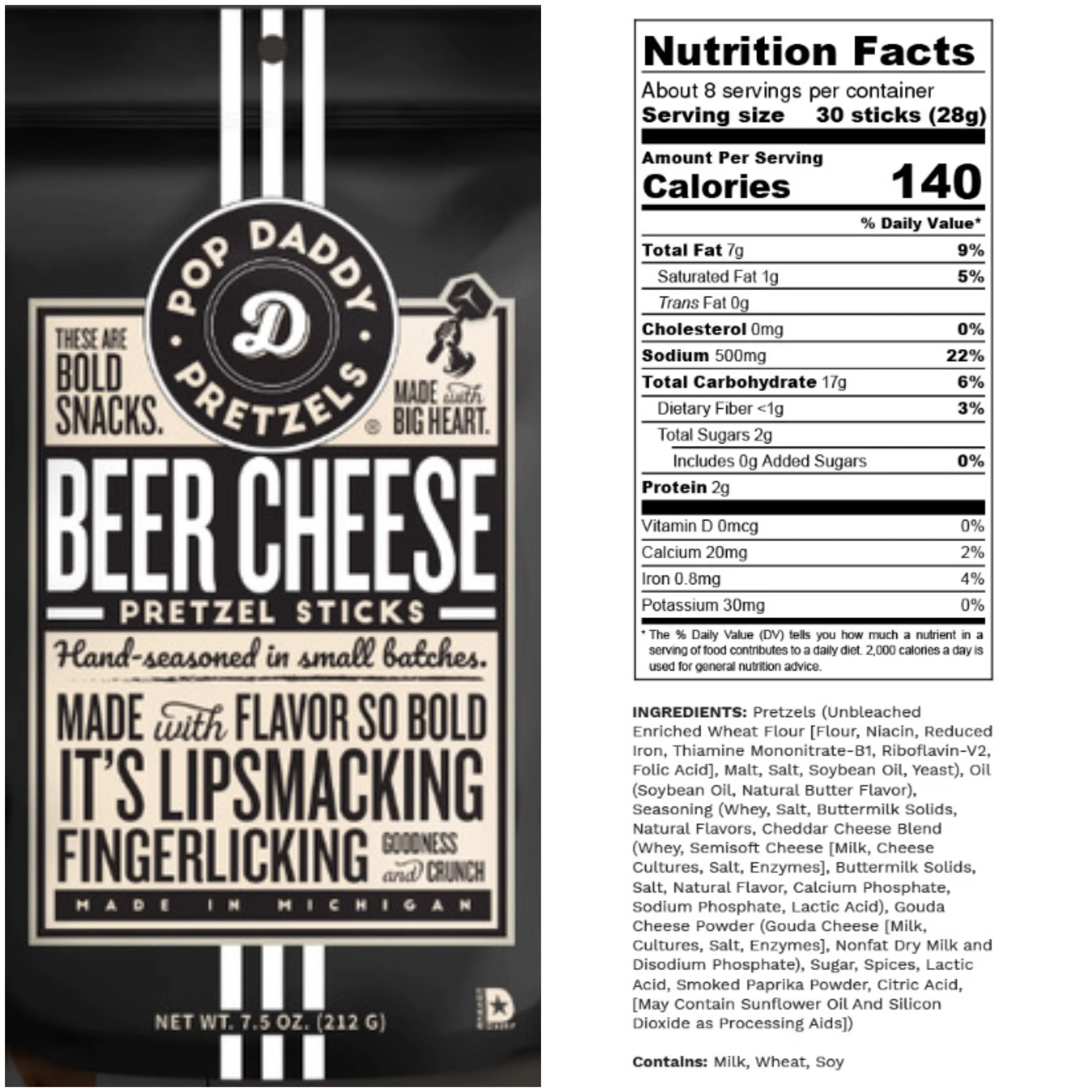 Pop Daddy Bold Pretzel Snacks - Multiple Options *FINAL SALE* - Image 16