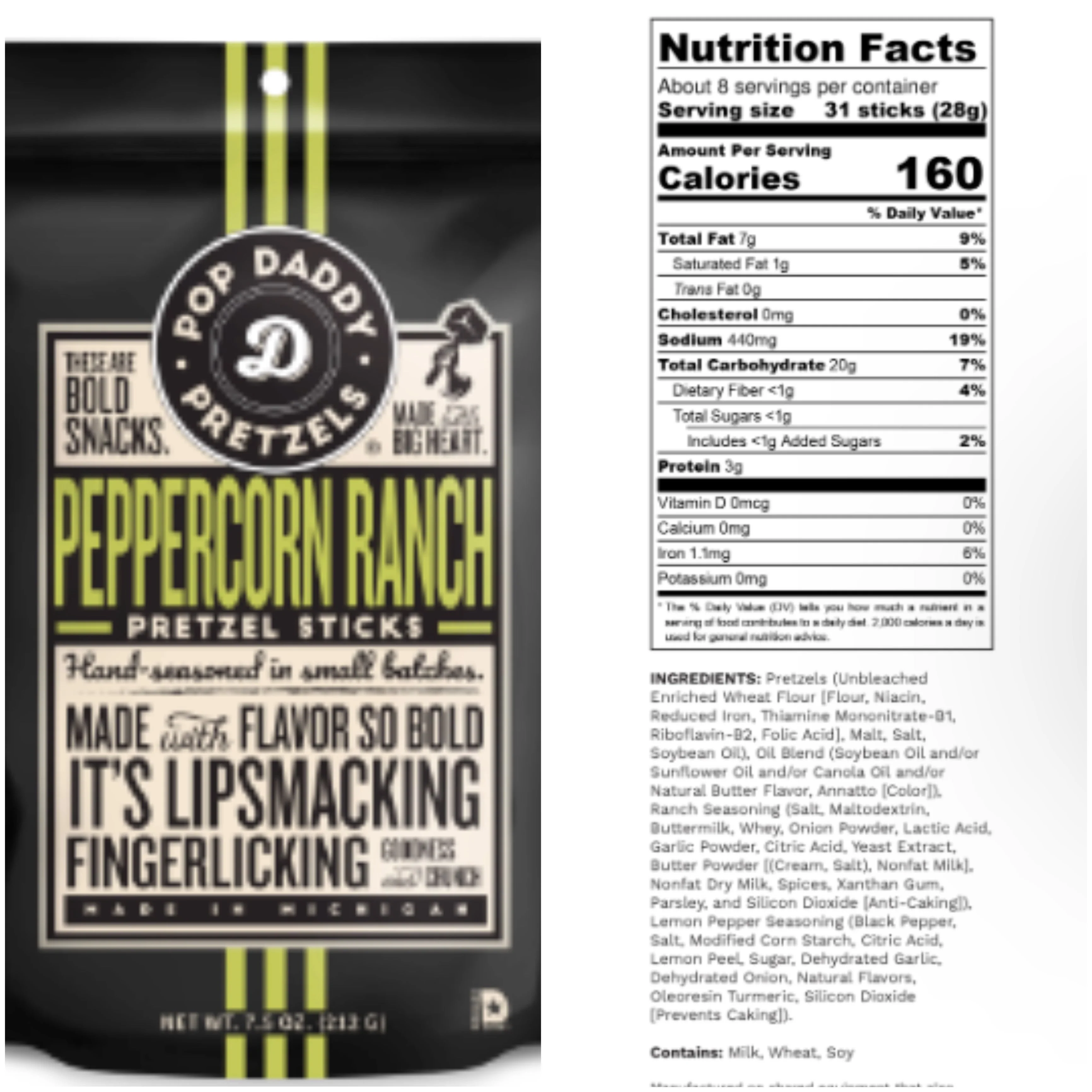 Pop Daddy Bold Pretzel Snacks - Multiple Options *FINAL SALE* - Image 8