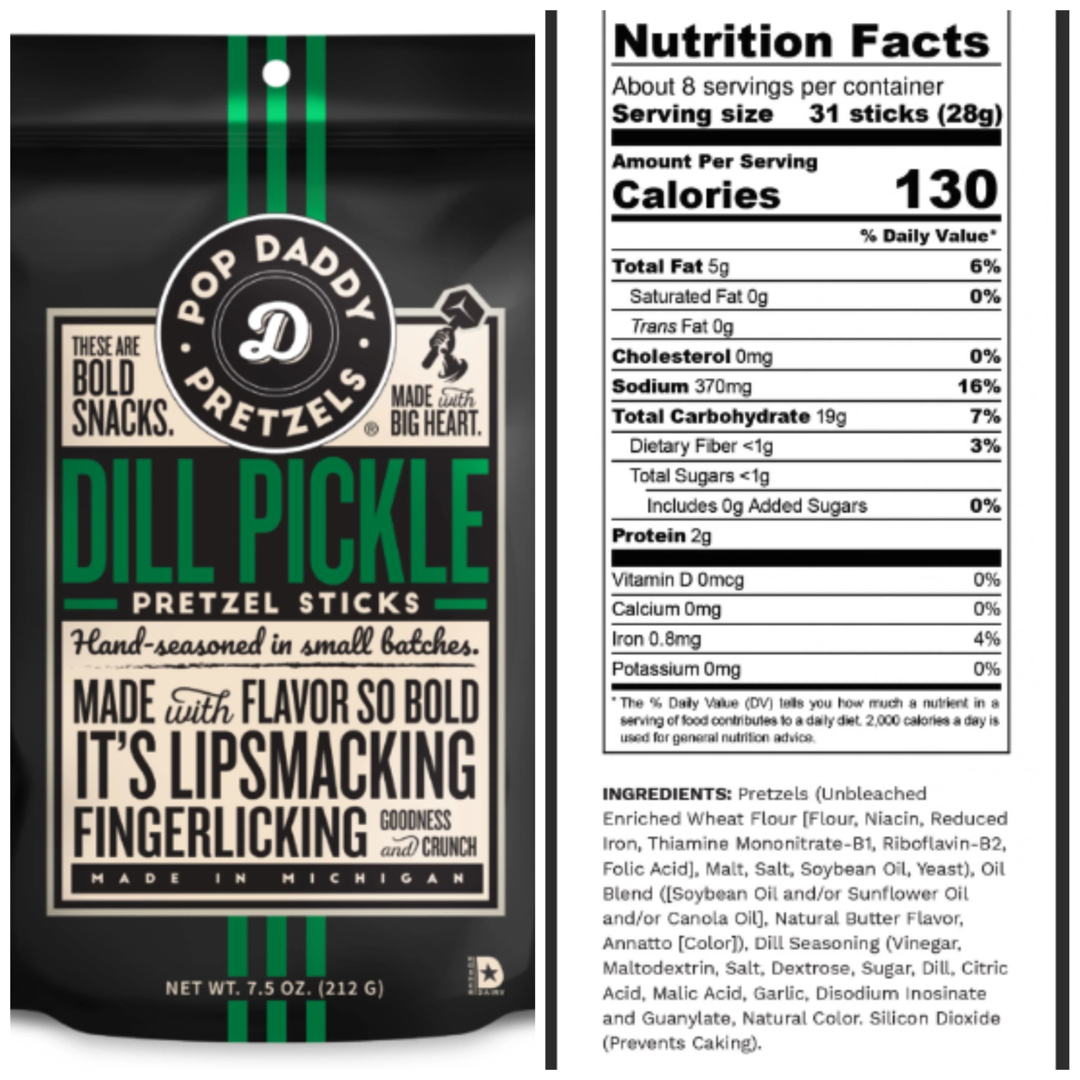 Pop Daddy Bold Pretzel Snacks - Multiple Options *FINAL SALE* - Image 9