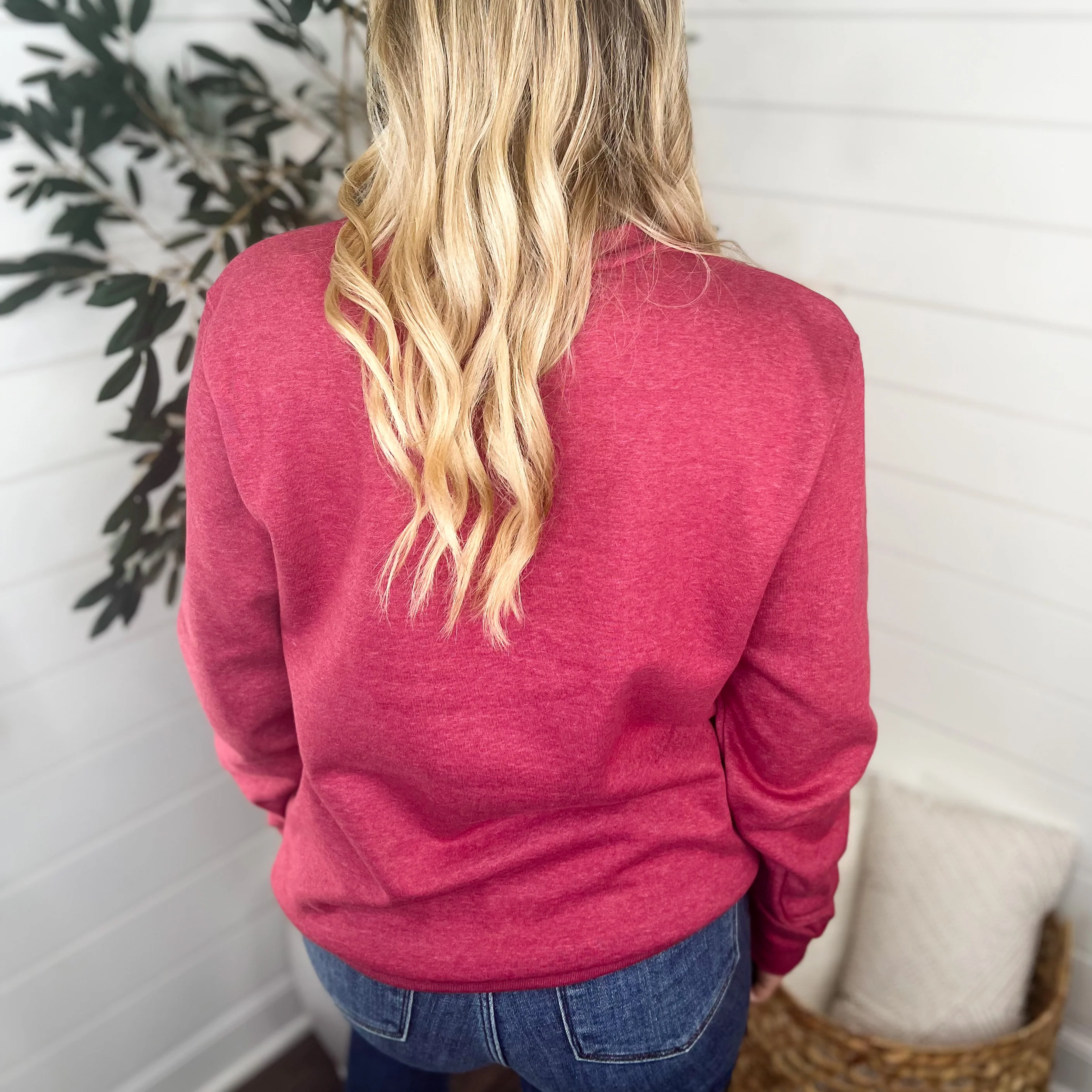 Raise Them Kind Cotton Blend Long Sleeve Avery Mae Graphic Crewneck Sweatshirt - 2 colors! - Image 2
