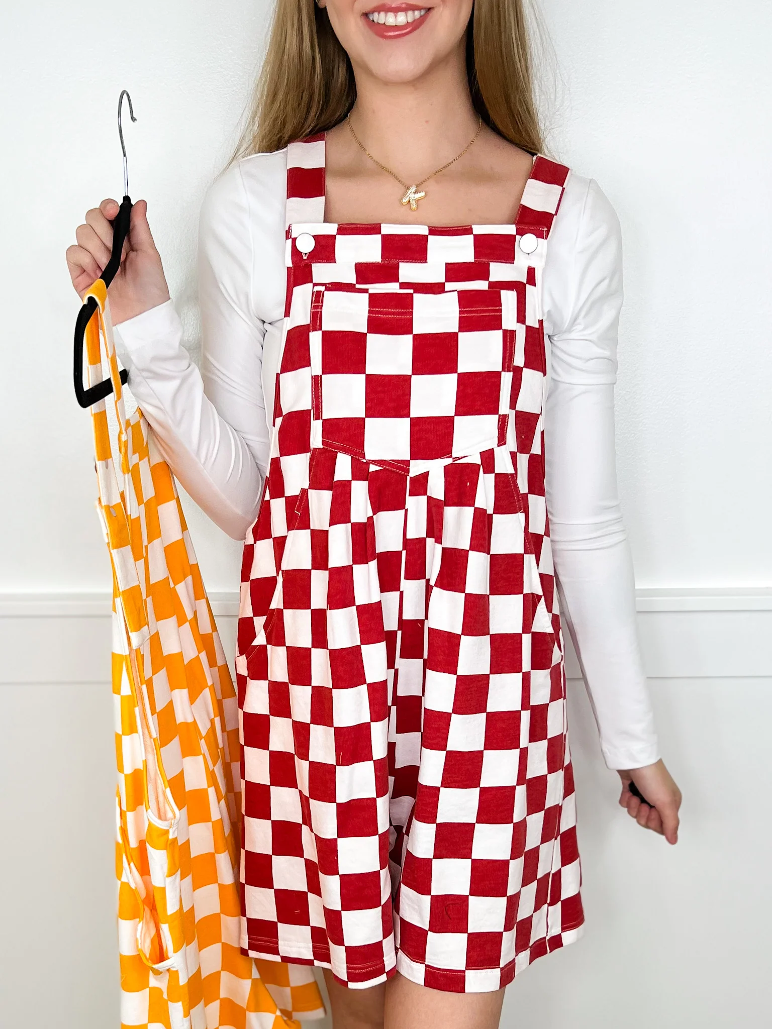 Ready to Race Cotton Blend Avery Mae Overall Romper - 2 colors!