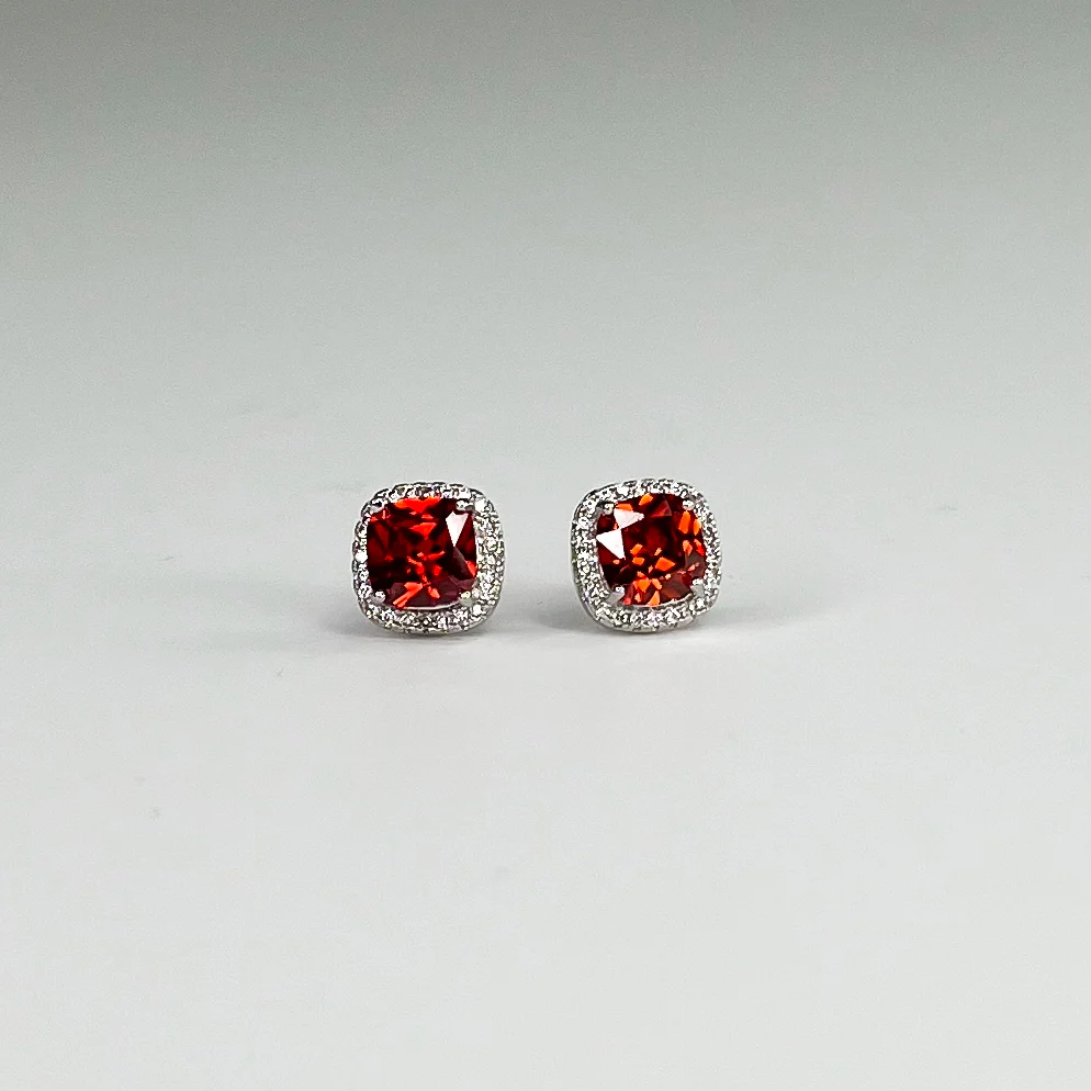 Rhinestone Cutie Stud Earrings - 6 colors! - Image 2