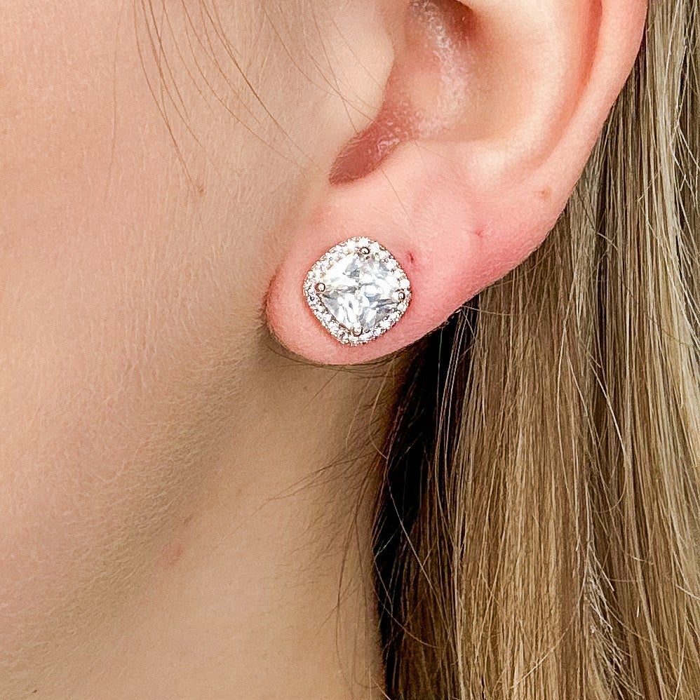Rhinestone Cutie Stud Earrings - 6 colors! - Image 7