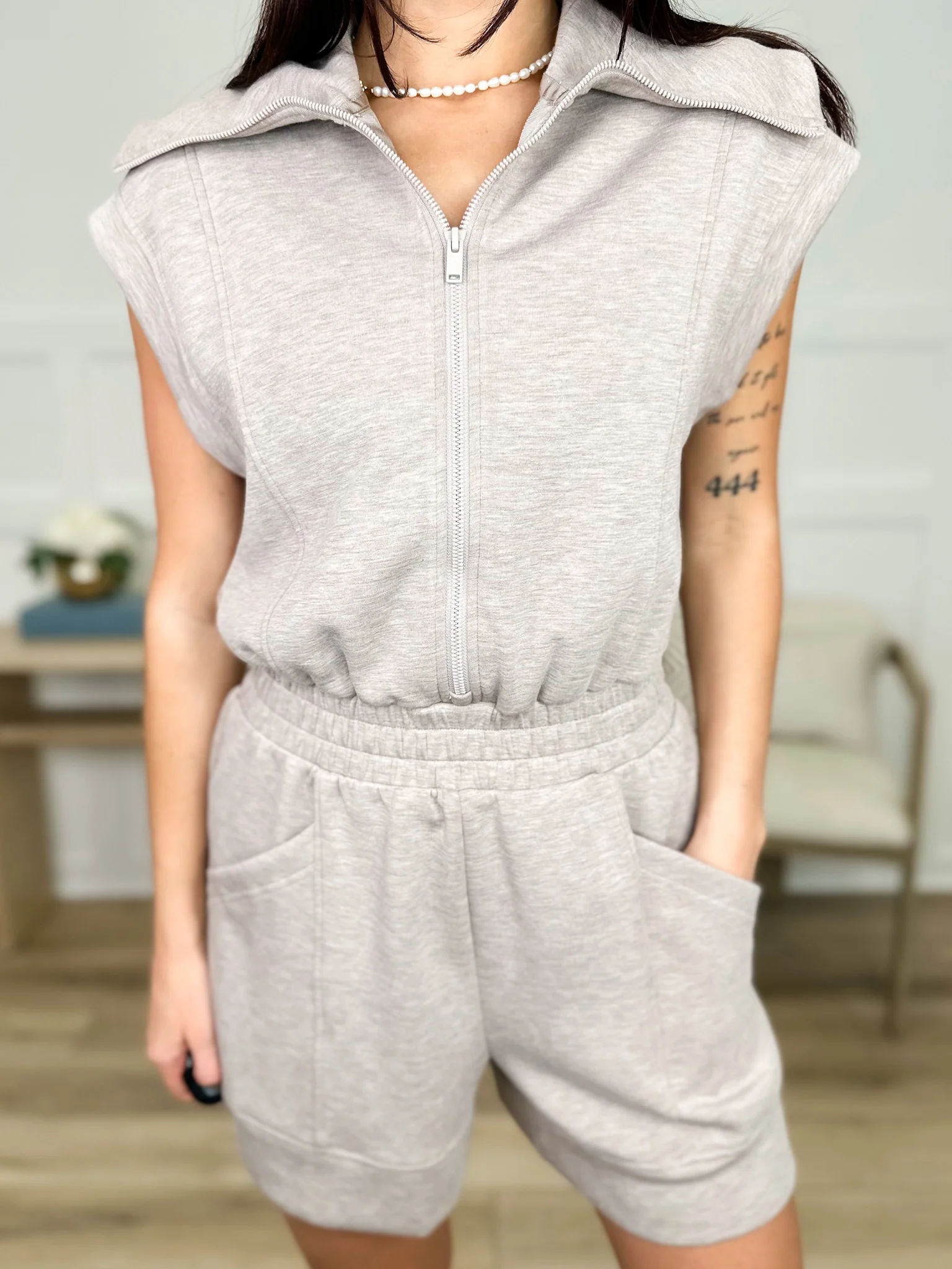 Rocking Life's Soundtrack Short Sleeve Avery Mae Romper - Multiple Colors - Image 3