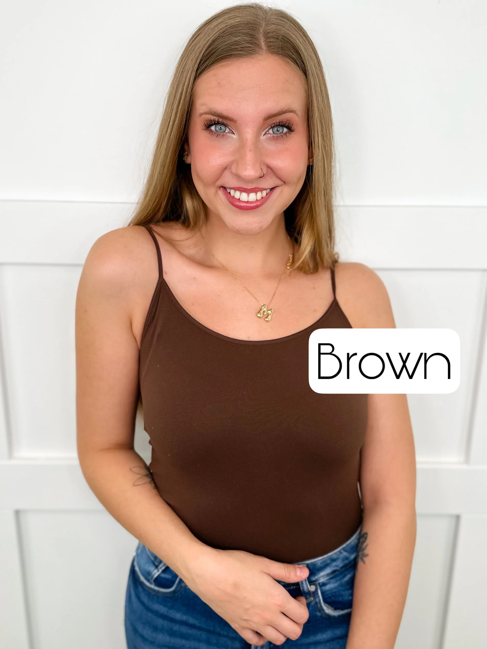 Basic Run the Town Lightweight Avery Mae Cami Tank Top - Multiple Colors - Image 14