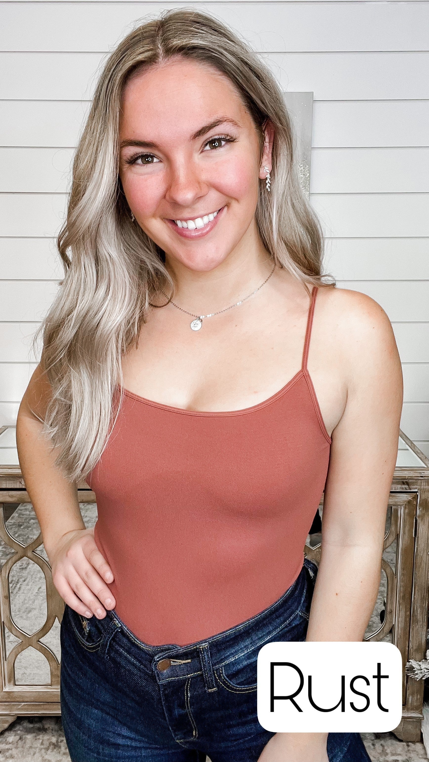 Basic Run the Town Lightweight Avery Mae Cami Tank Top - Multiple Colors - Image 28
