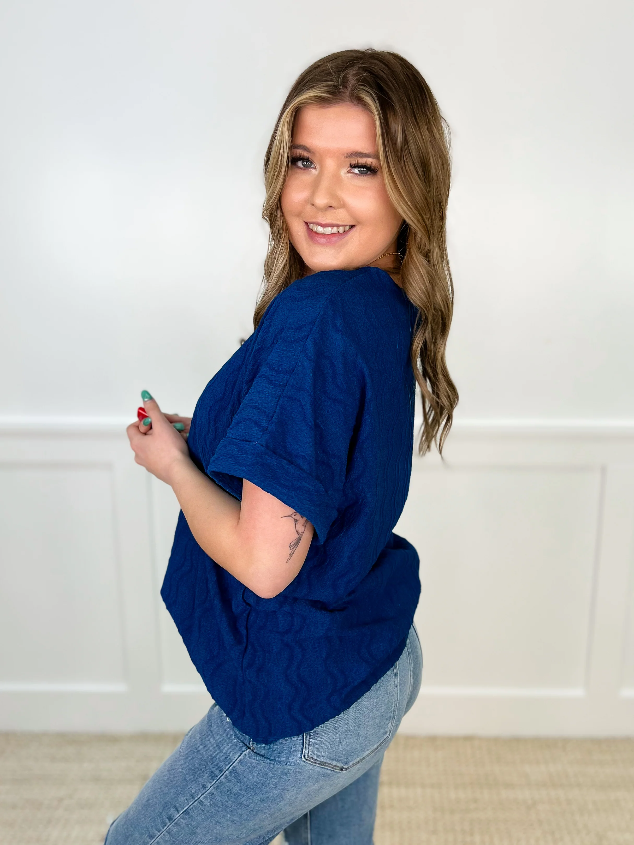 Saying Hello Short Sleeve Avery Mae Top - 7 colors! - Image 9